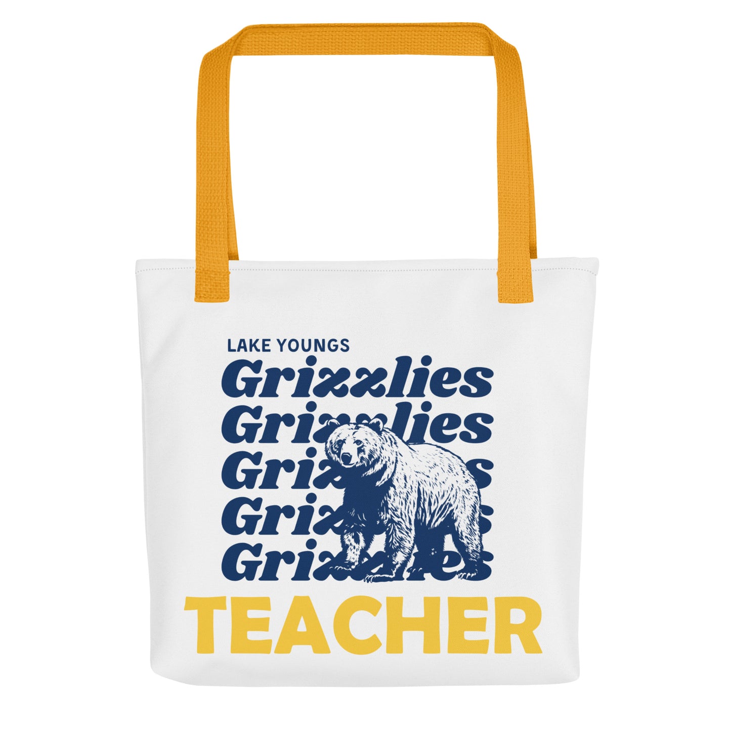 Grizzlies Teacher Tote bag