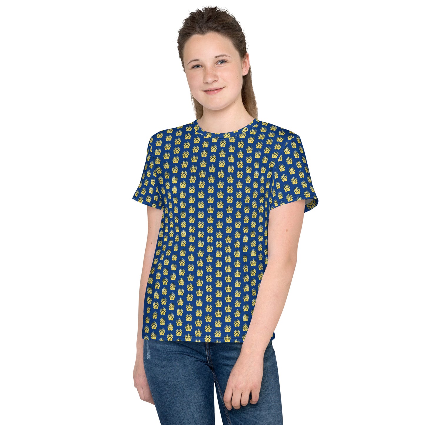 "Bear Paw" Youth crew neck t-shirt