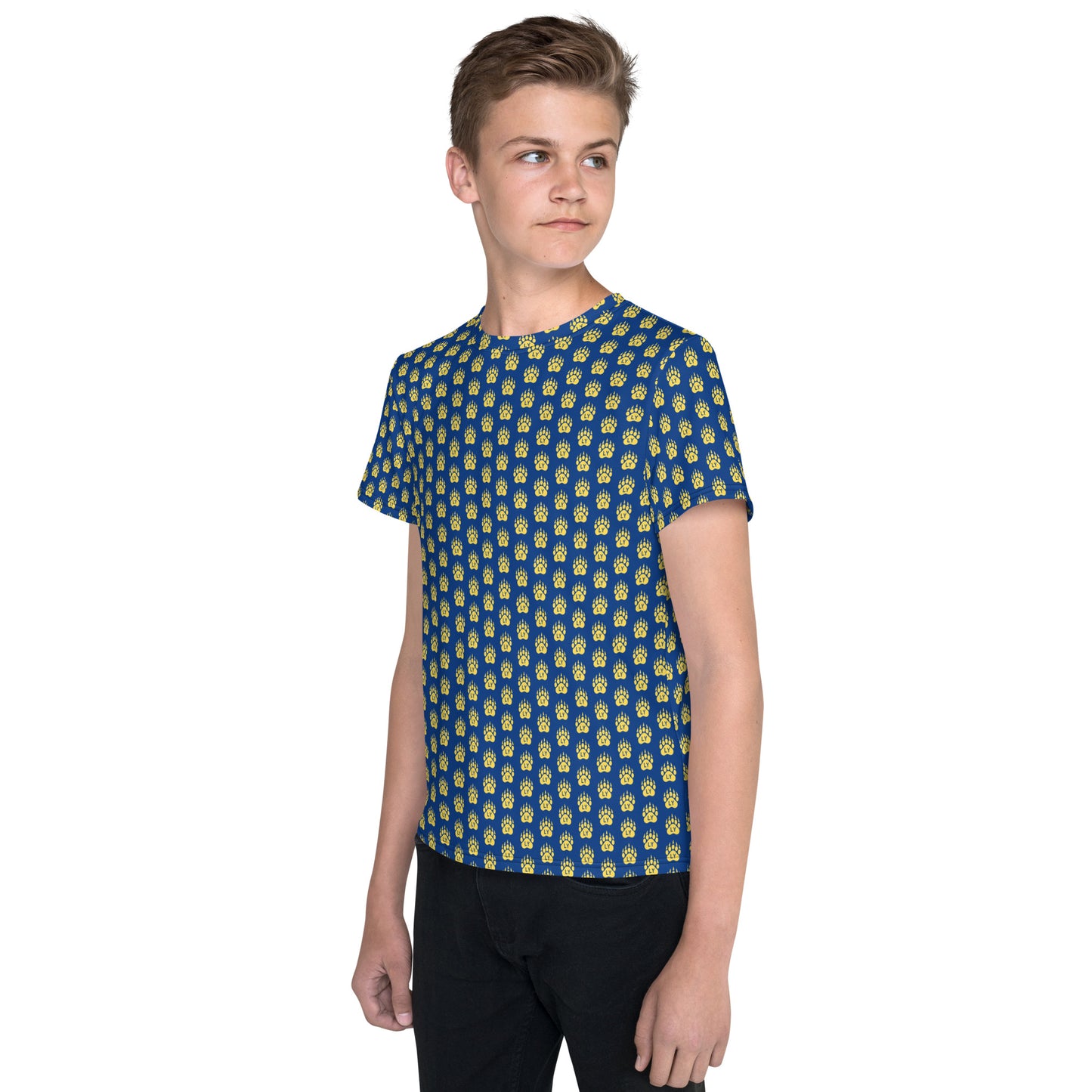 "Bear Paw" Youth crew neck t-shirt