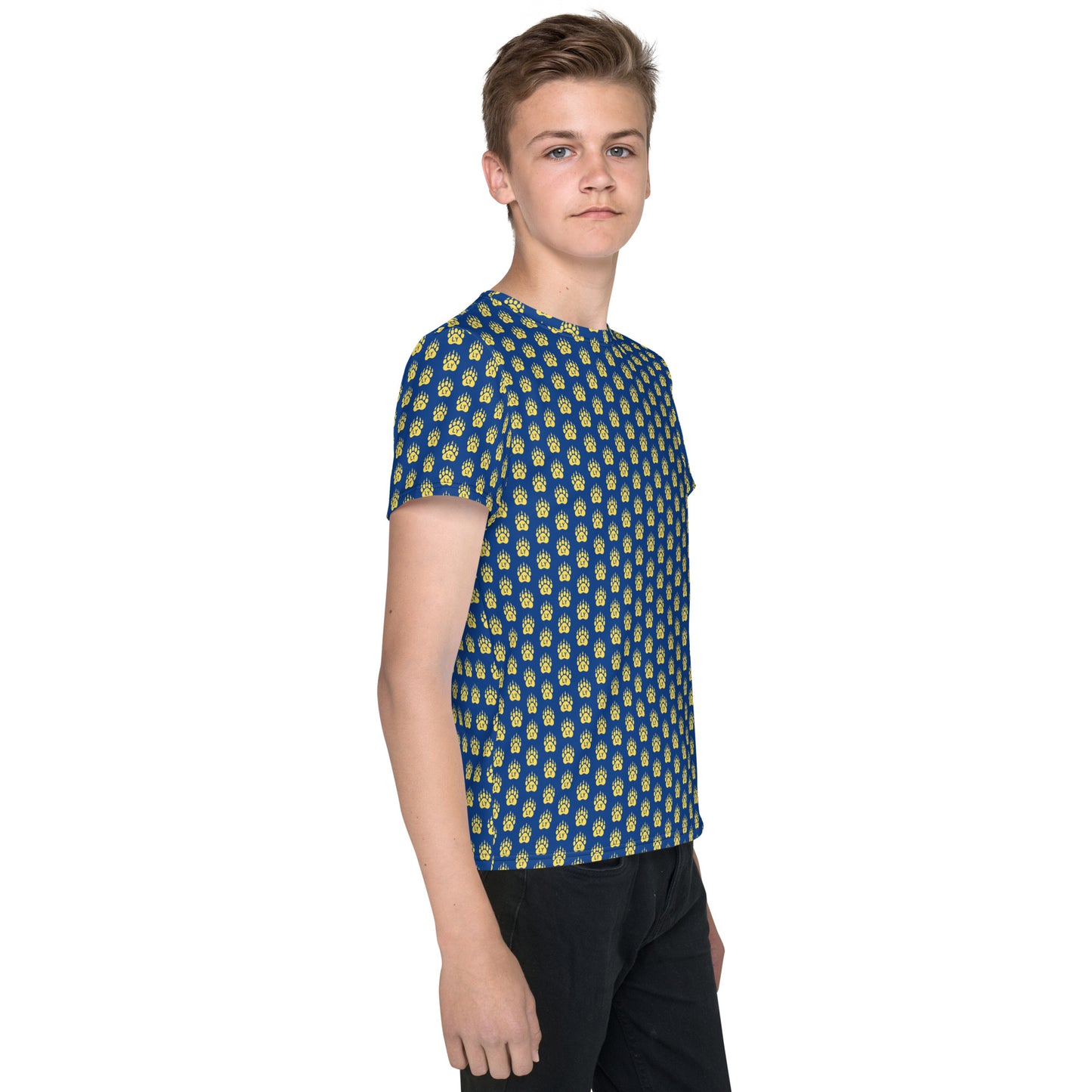 "Bear Paw" Youth crew neck t-shirt