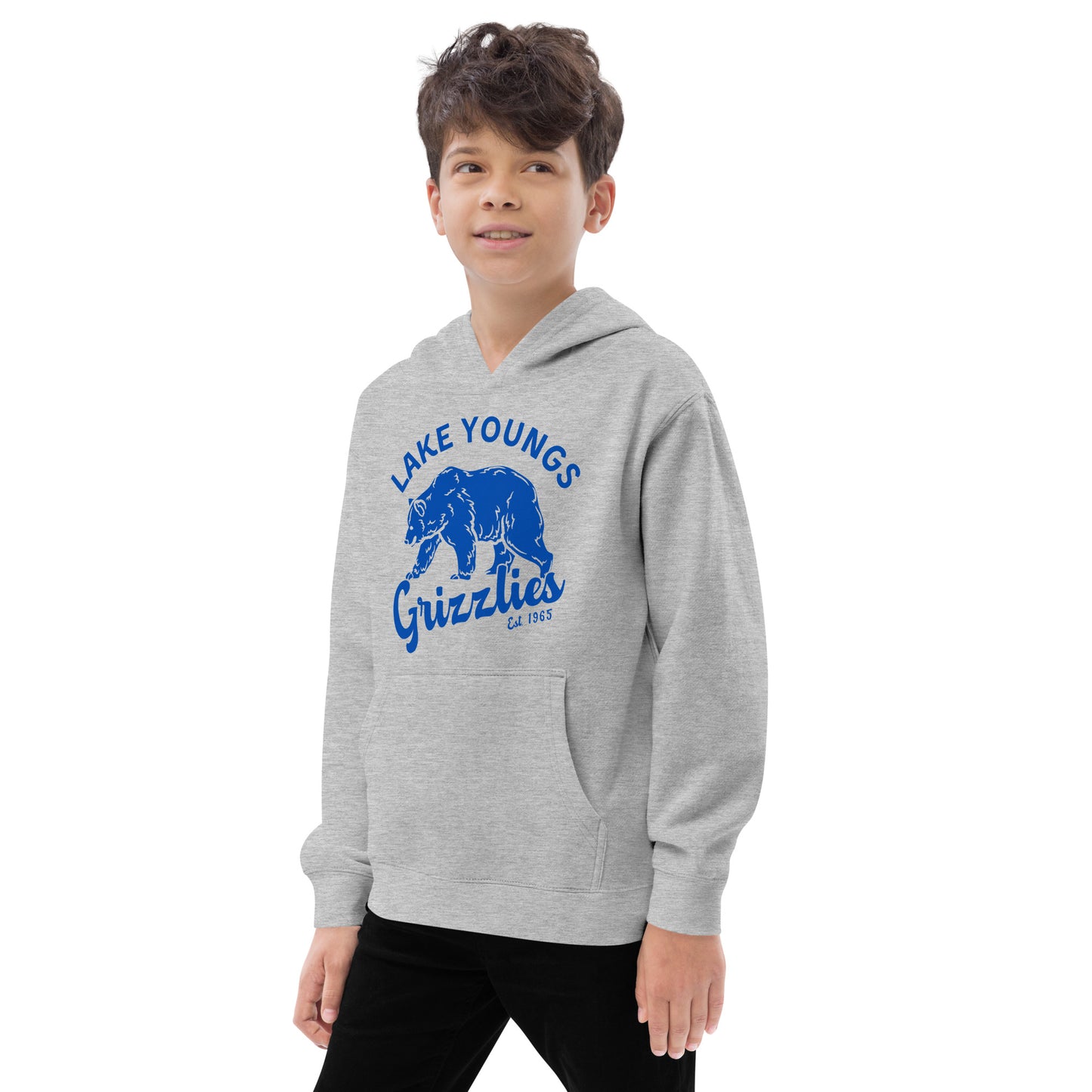 Royal Blue “Retro Lake Youngs” Youth Hoodie