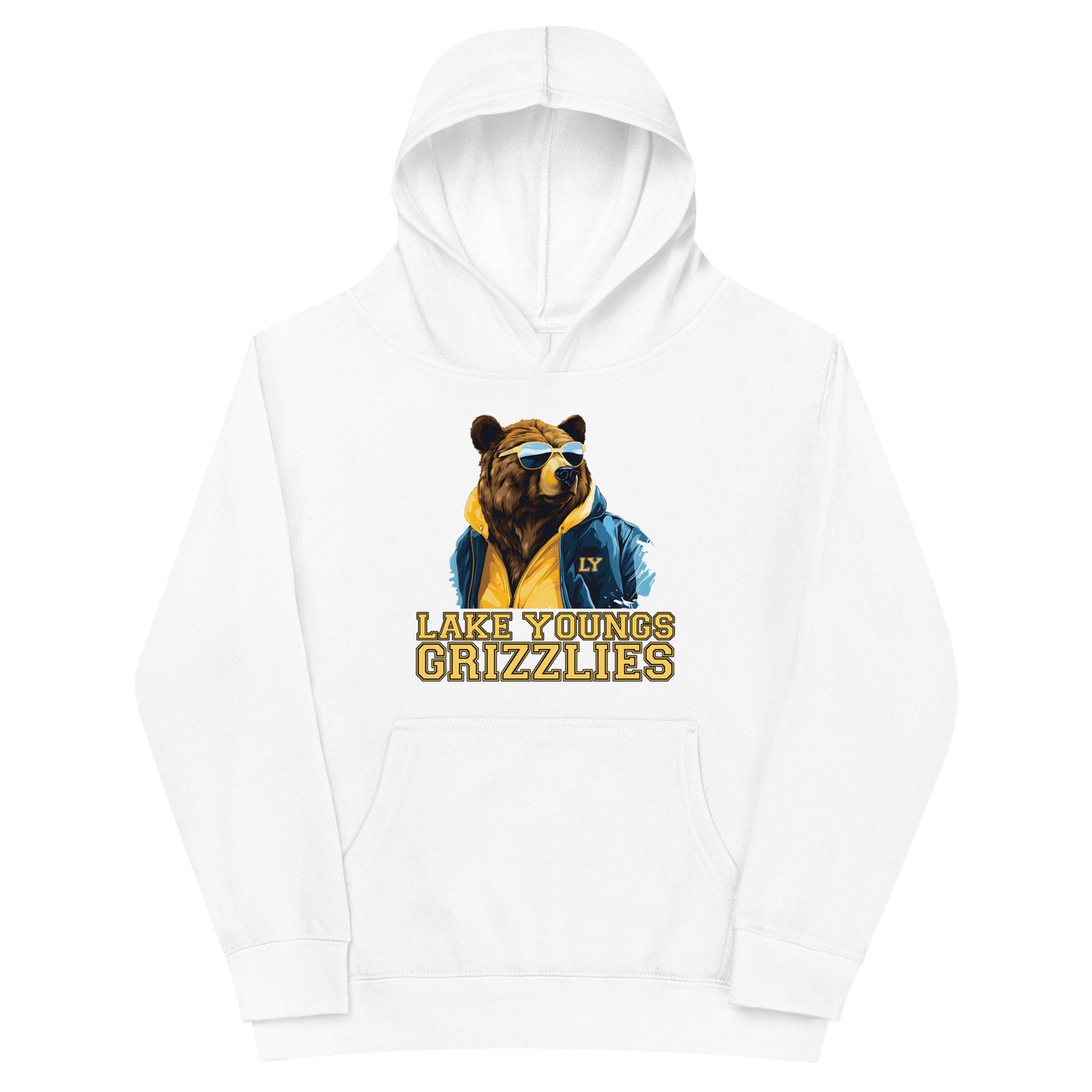 Grizzly Shades Youth fleece hoodie