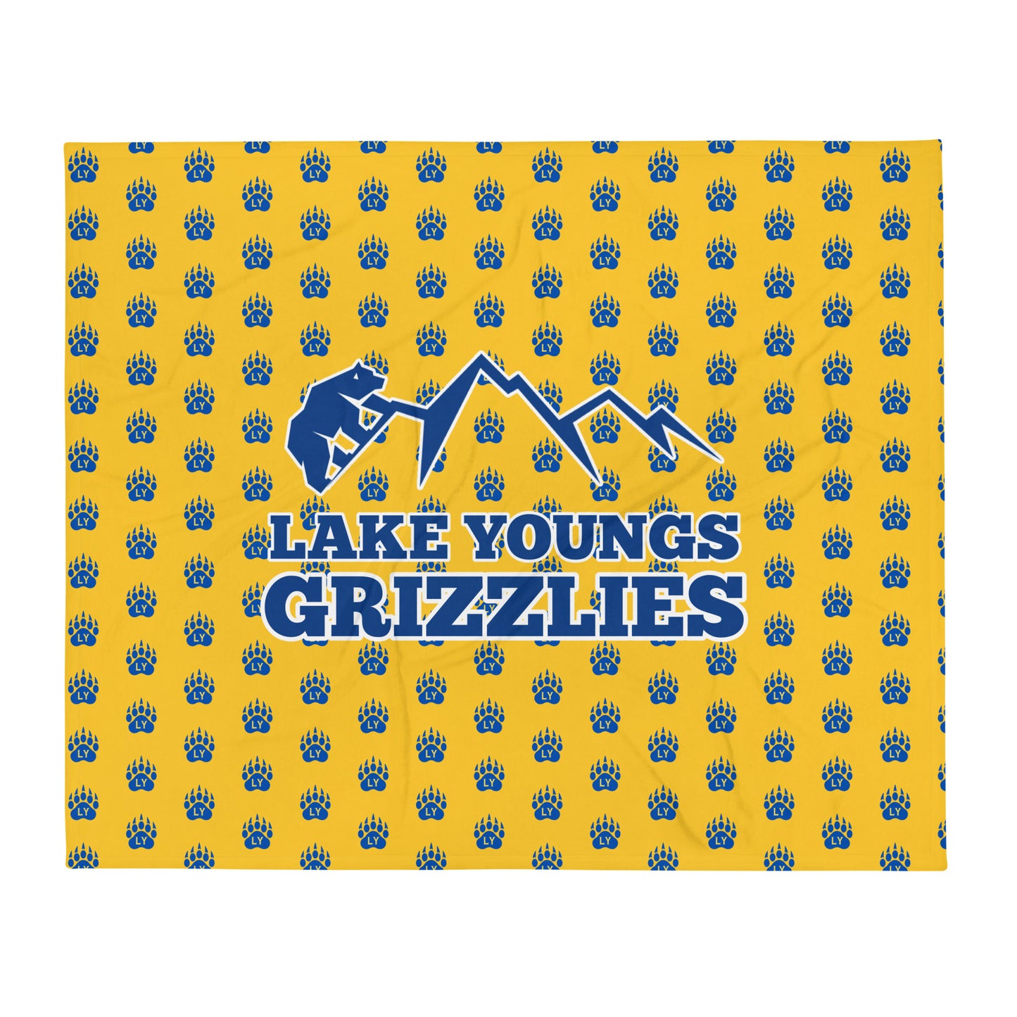 Grizzly Mountain Throw Blanket