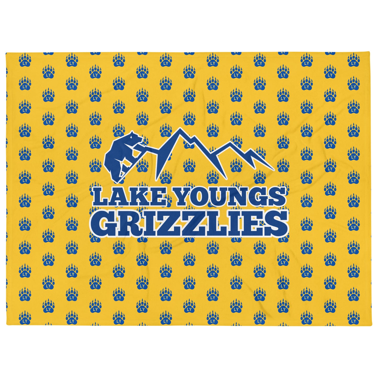 Grizzly Mountain Throw Blanket
