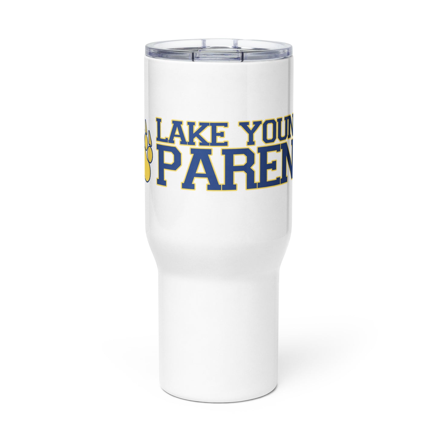 Lake Youngs Parent Travel mug with a handle