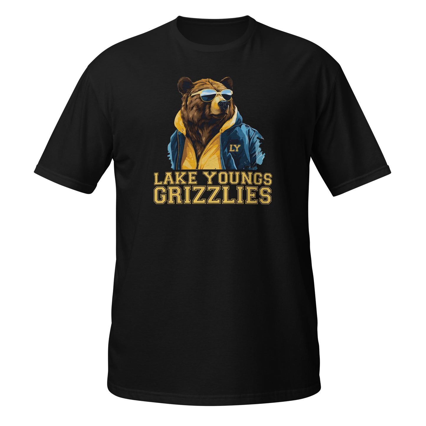 Grizzly Shades Adult Short-Sleeve Unisex T-Shirt