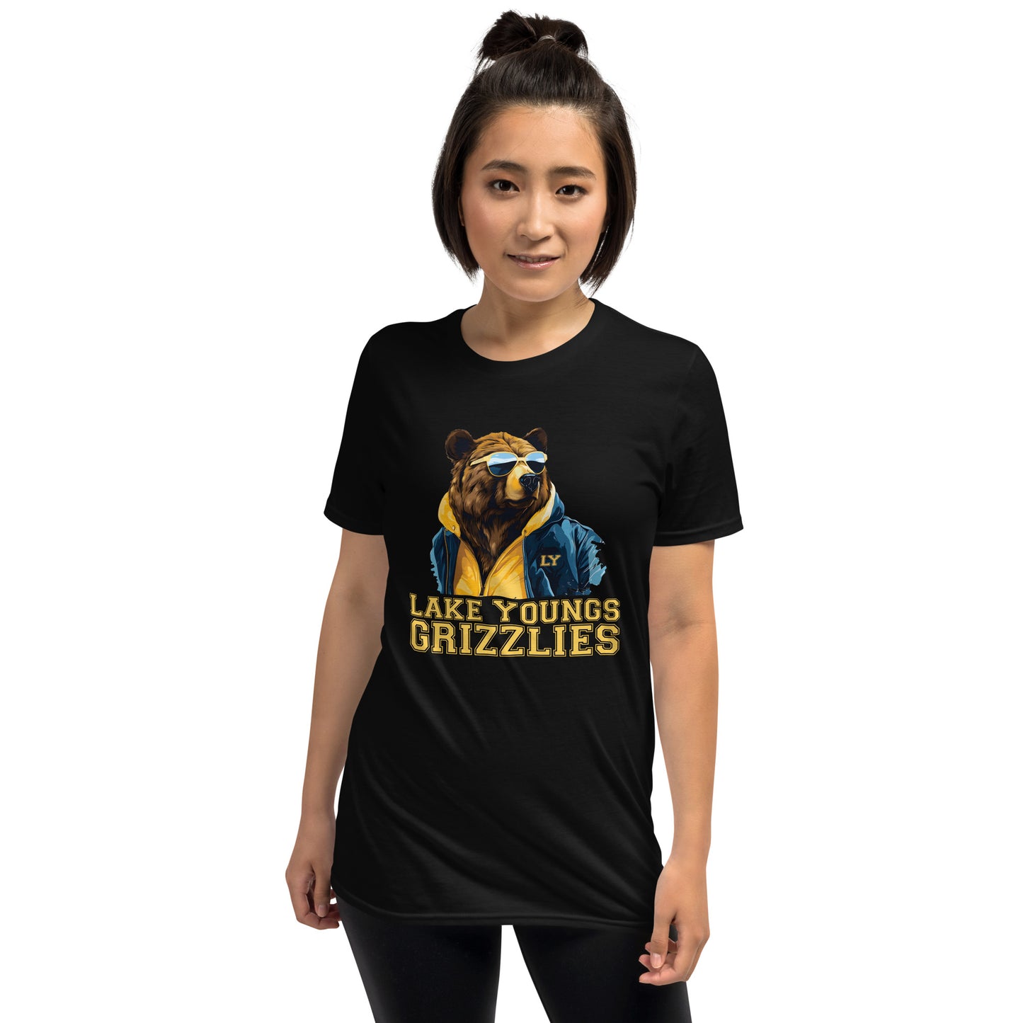 Grizzly Shades Adult Short-Sleeve Unisex T-Shirt