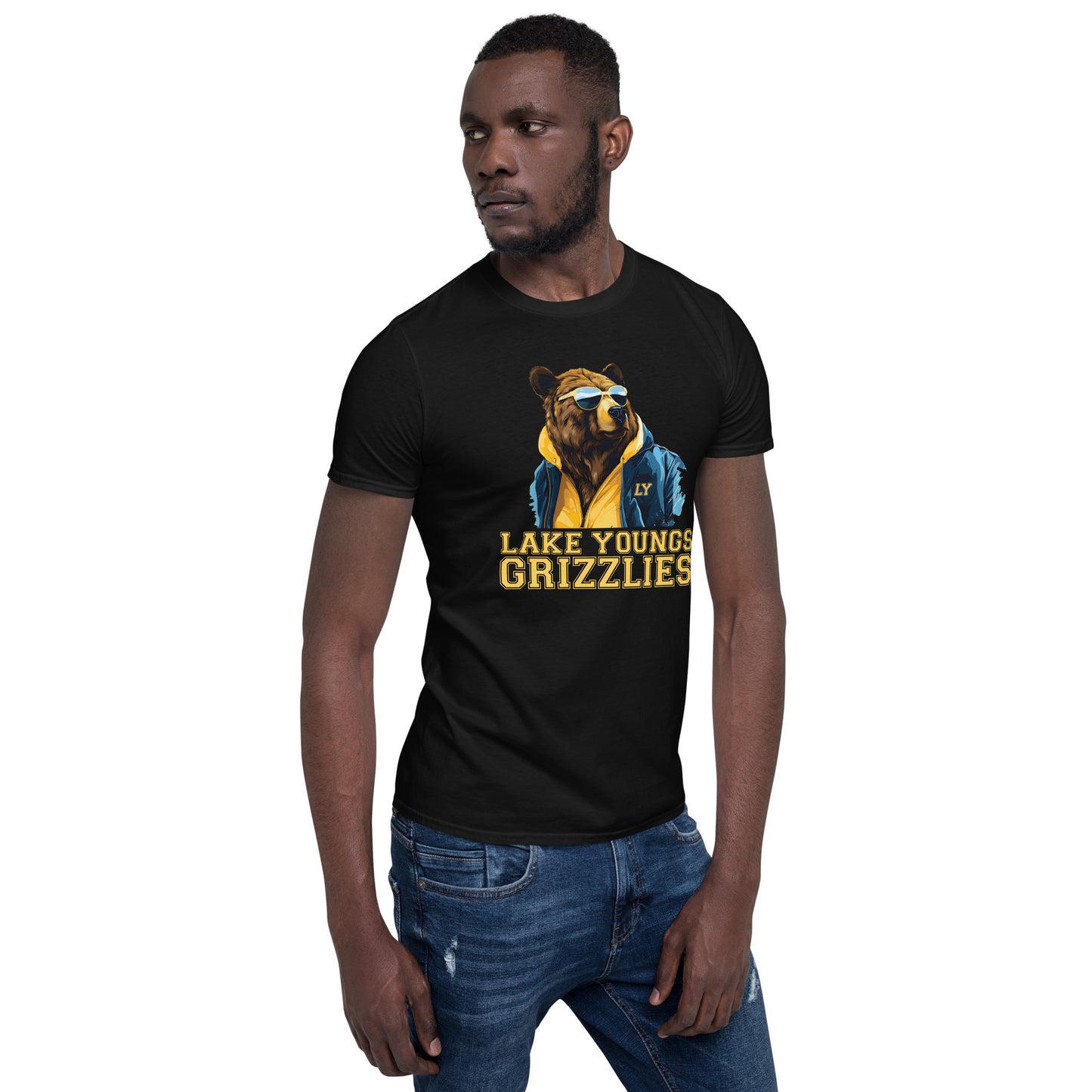 Grizzly Shades Adult Short-Sleeve Unisex T-Shirt