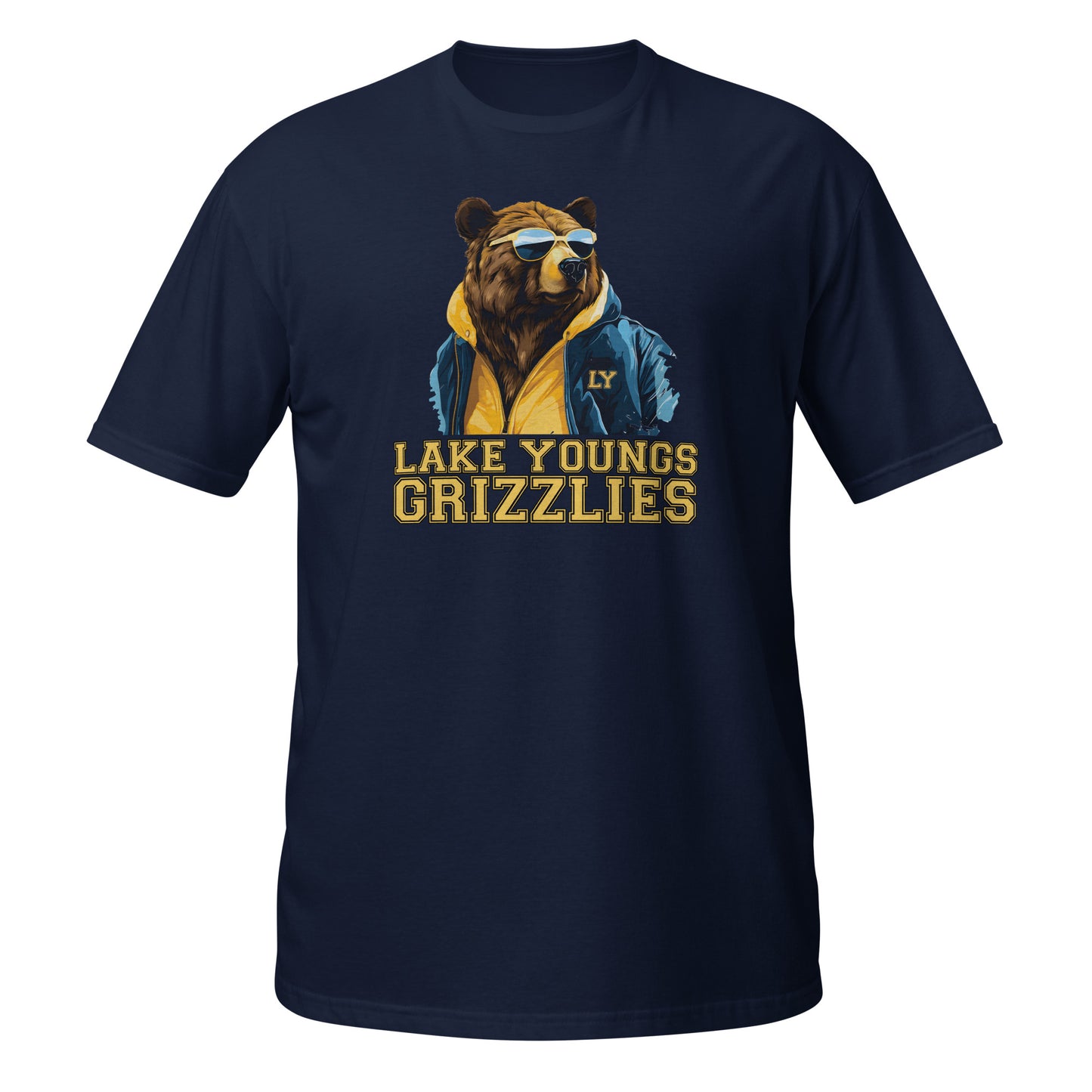 Grizzly Shades Adult Short-Sleeve Unisex T-Shirt
