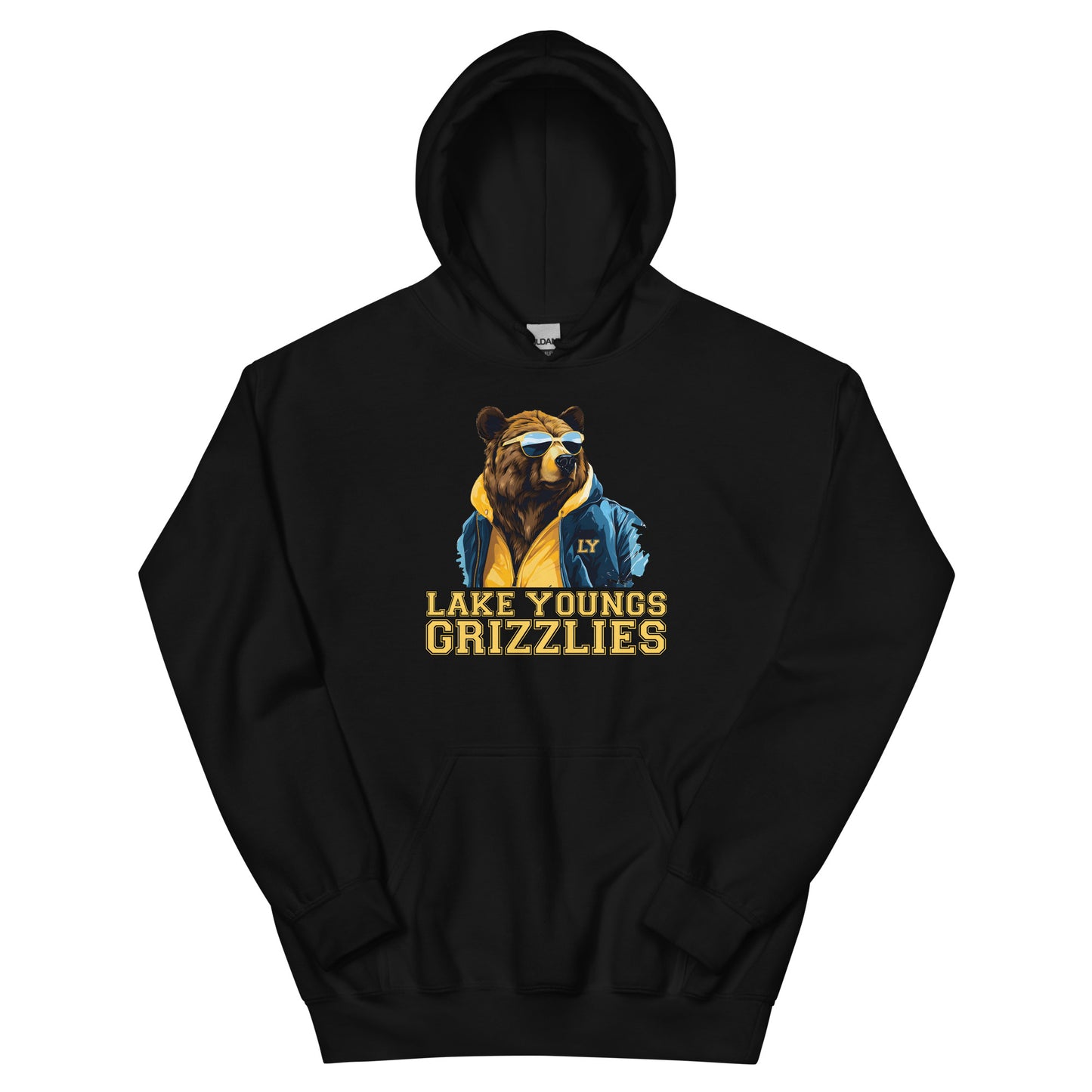 Grizzly Shades Adult Unisex Hoodie