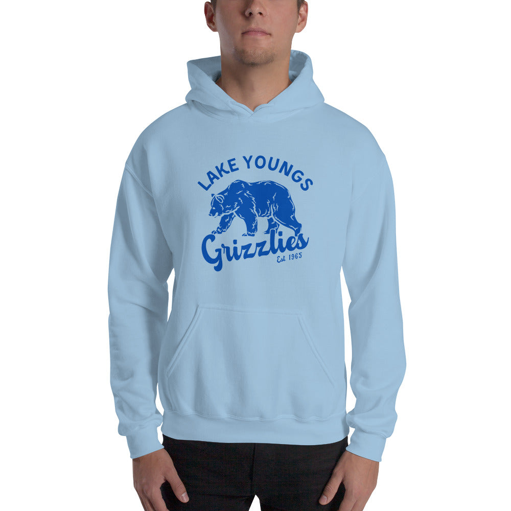 Royal Blue “Retro Lake Youngs” Adult Hoodie