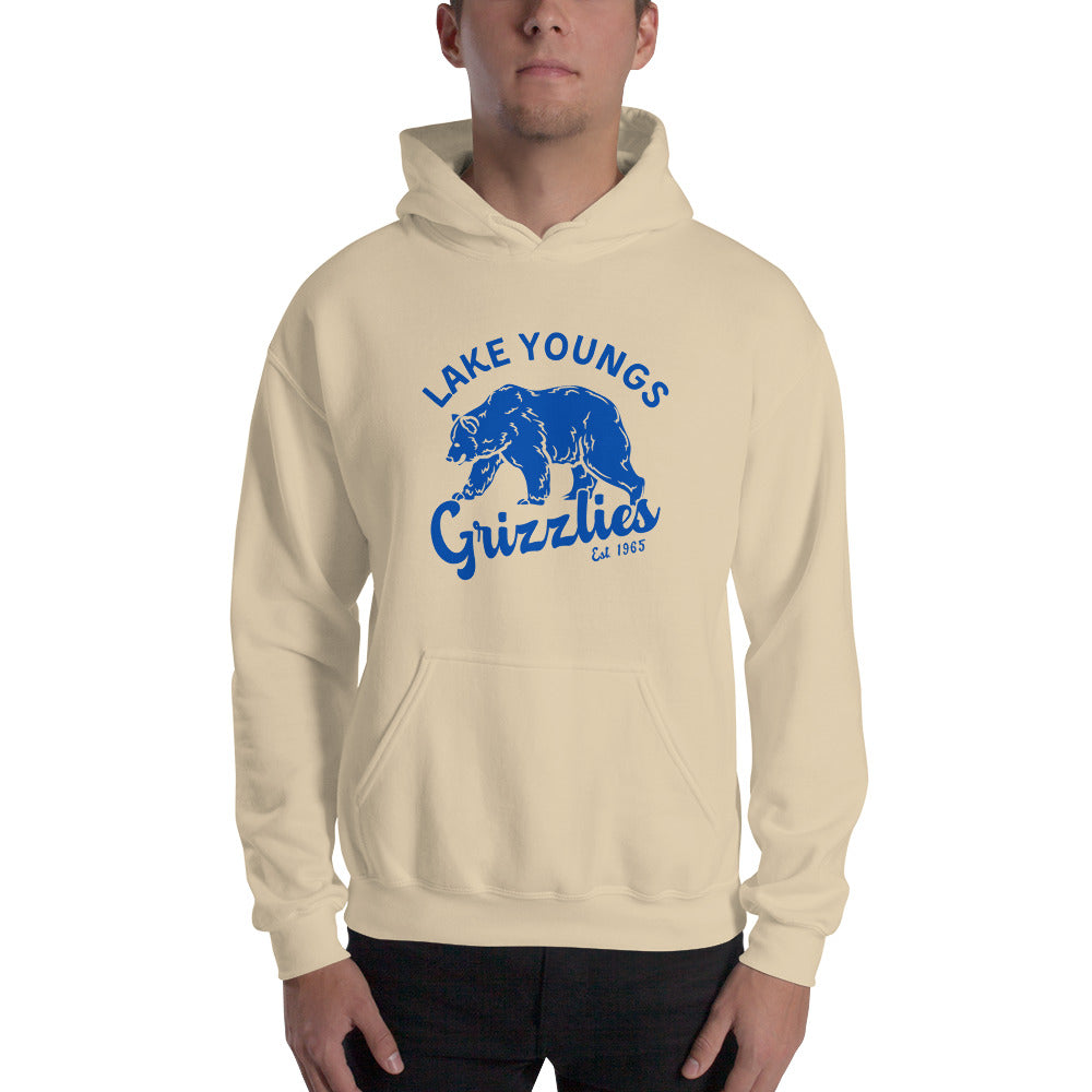 Royal Blue “Retro Lake Youngs” Adult Hoodie