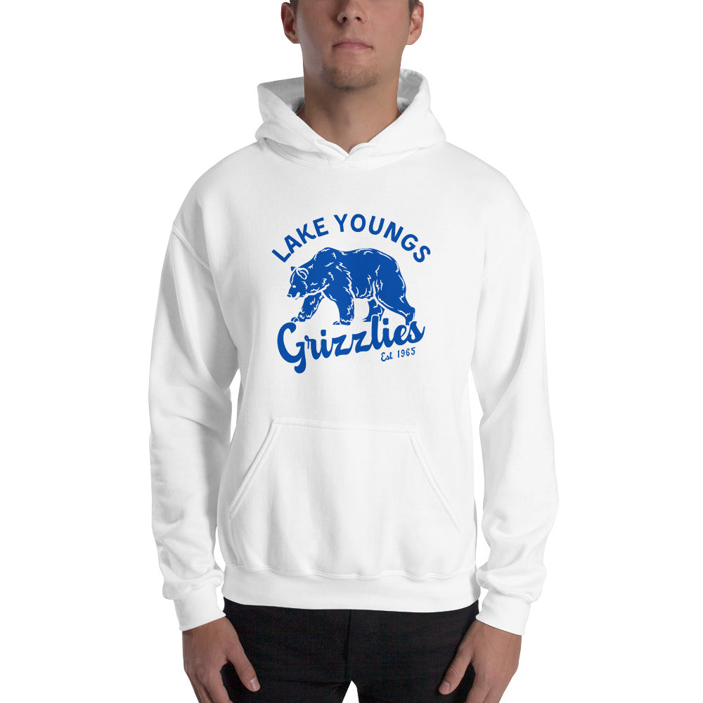 Royal Blue “Retro Lake Youngs” Adult Hoodie