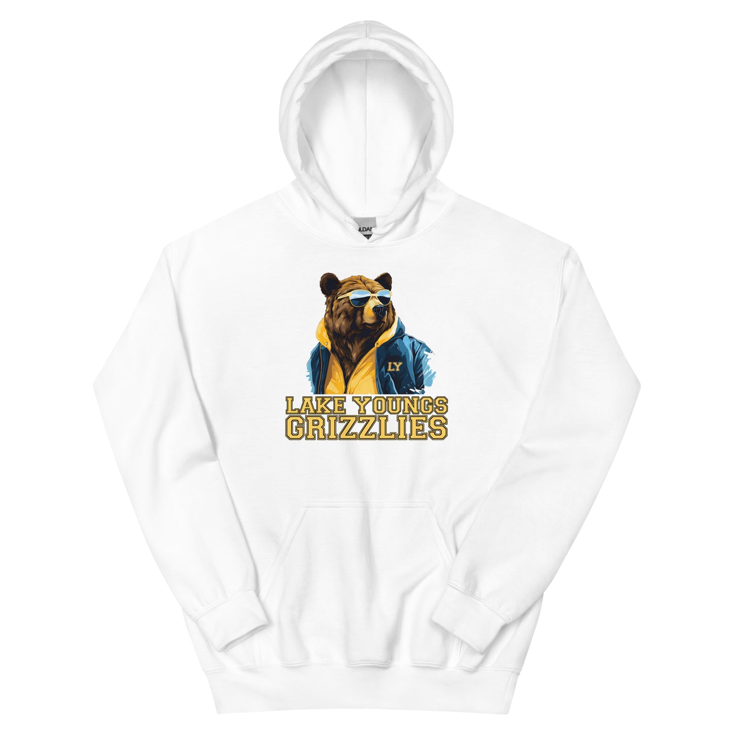 Grizzly Shades Adult Unisex Hoodie