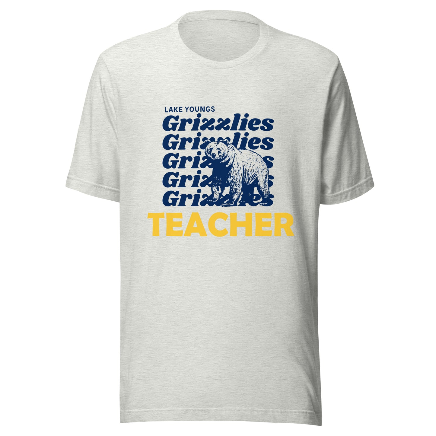 Teacher “Grizzlies” Adult Short Sleeve Unisex t-shirt