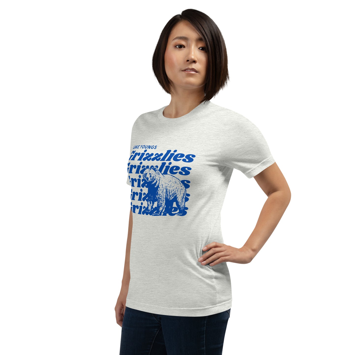 Royal Blue “Grizzlies” Adult Short Sleeve Unisex t-shirt