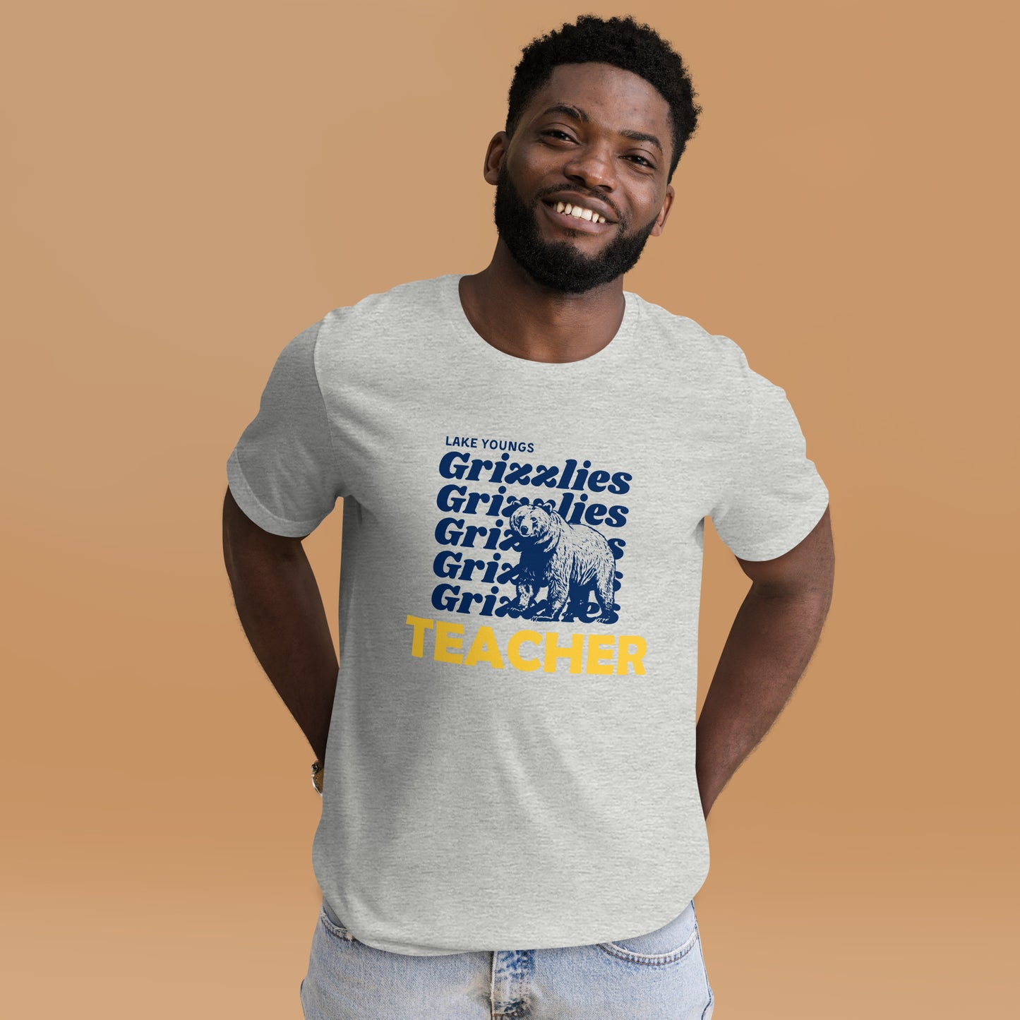 Teacher “Grizzlies” Adult Short Sleeve Unisex t-shirt