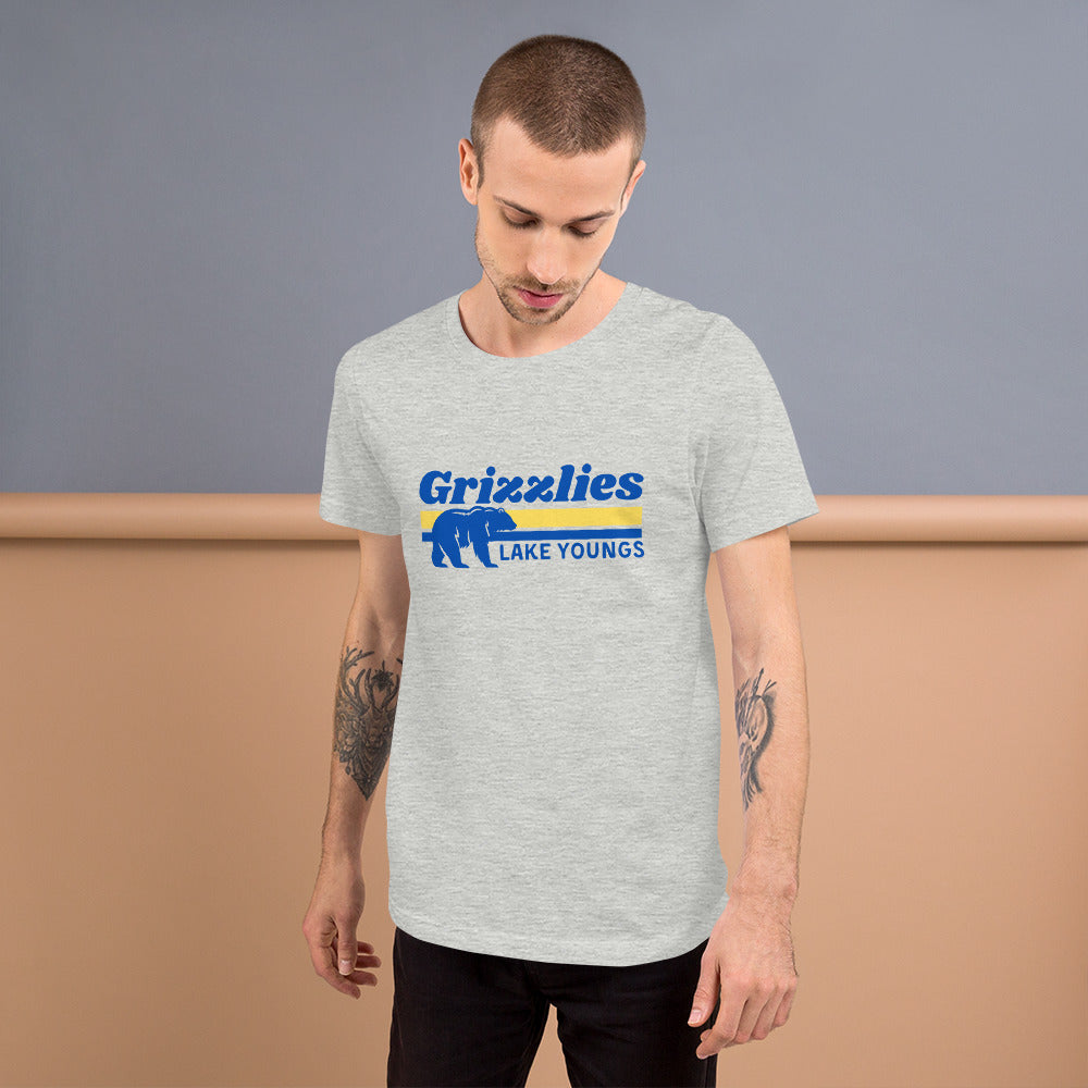 “Bear Stripes” Adult Short Sleeve Unisex T-Shirt