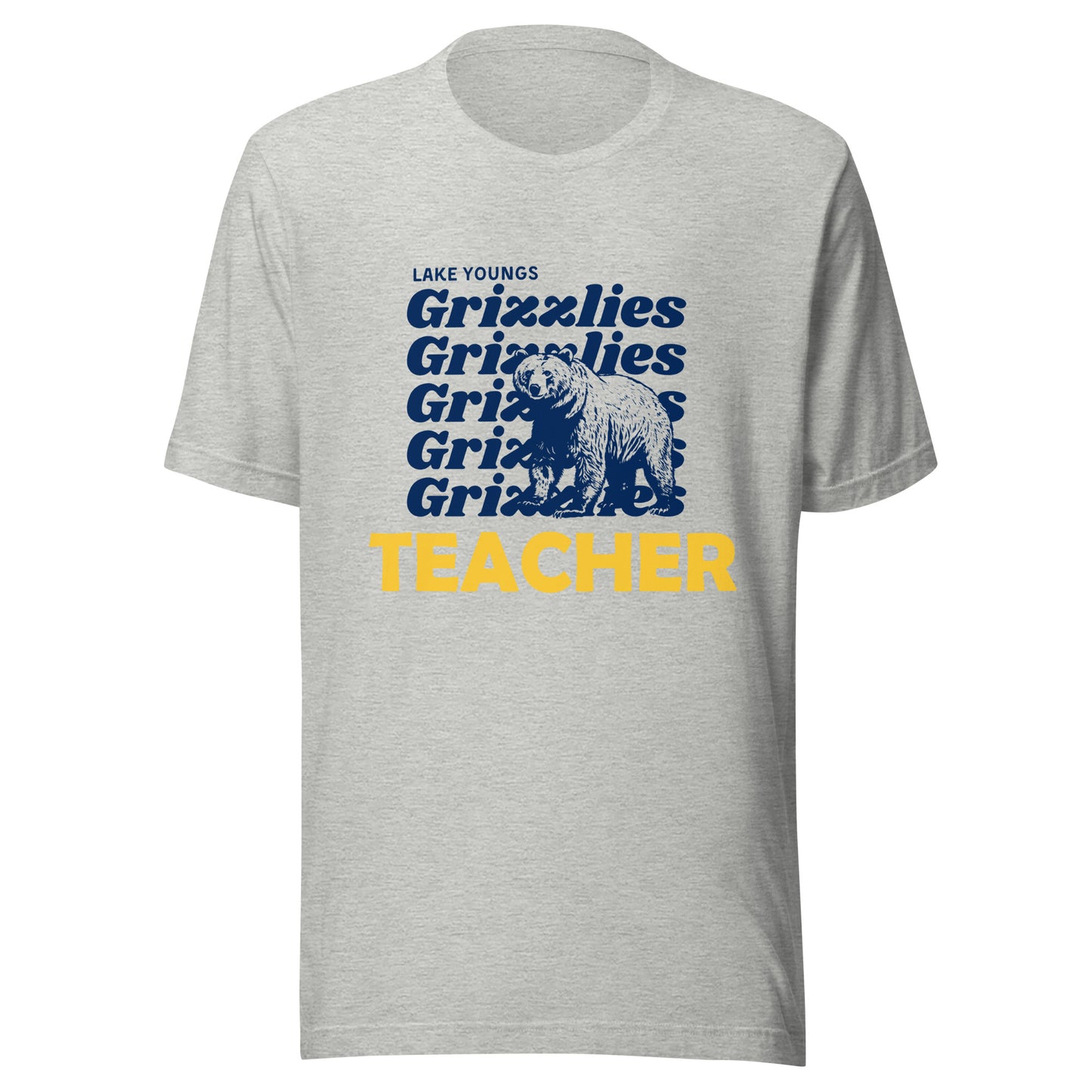 Teacher “Grizzlies” Adult Short Sleeve Unisex t-shirt