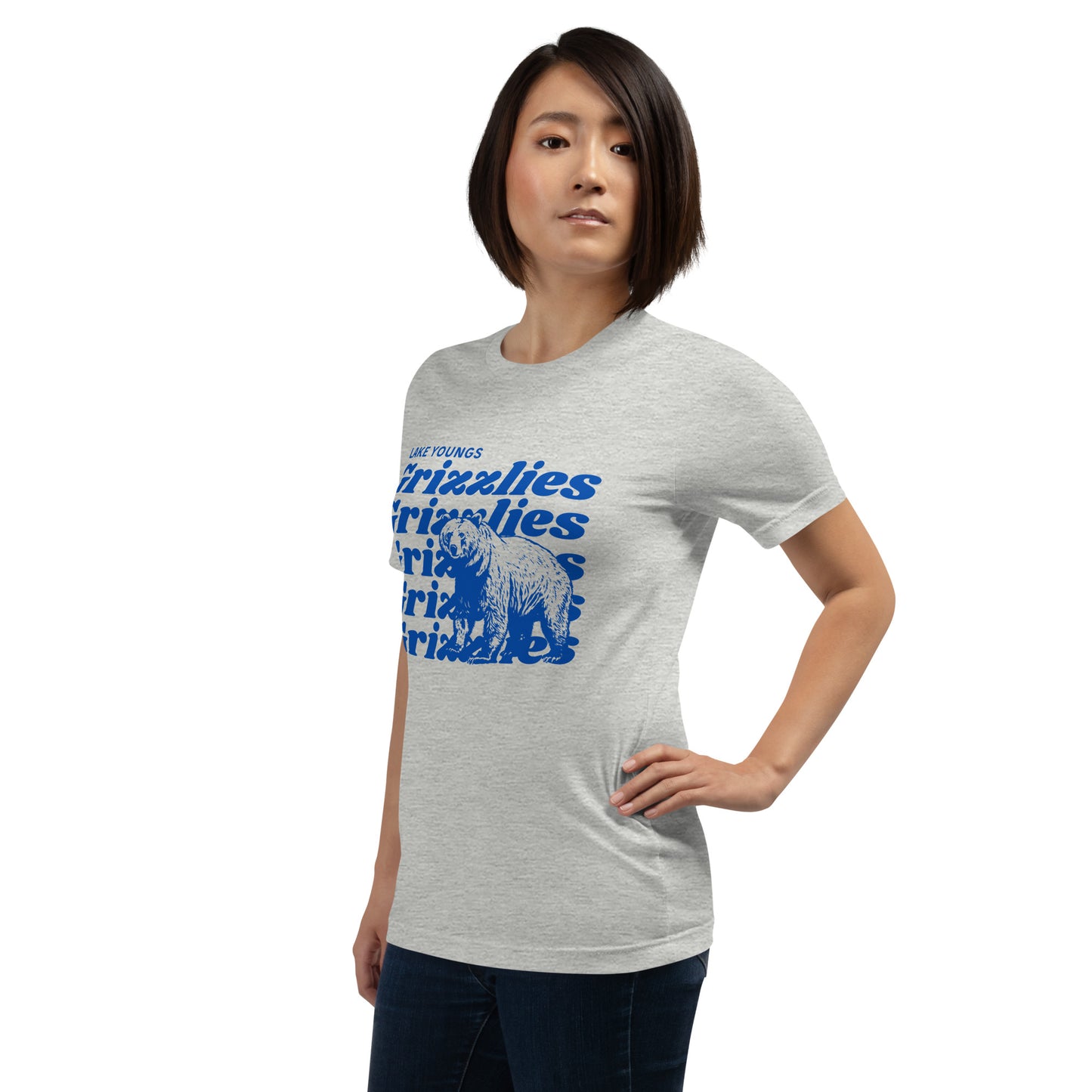 Royal Blue “Grizzlies” Adult Short Sleeve Unisex t-shirt