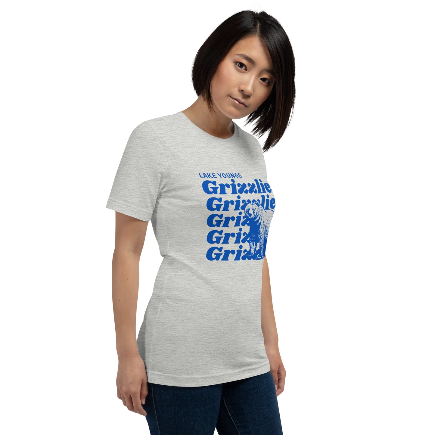 Royal Blue “Grizzlies” Adult Short Sleeve Unisex t-shirt