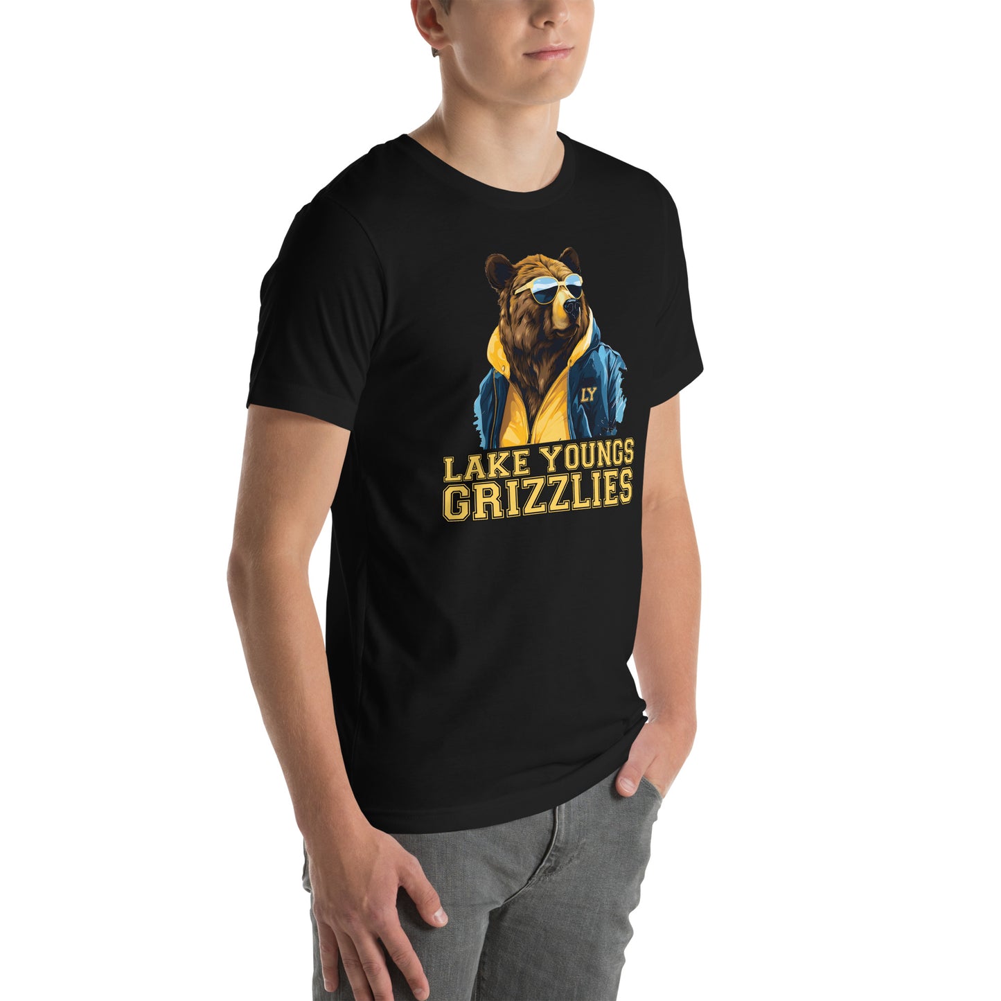Grizzly Shades Adult Unisex t-shirt