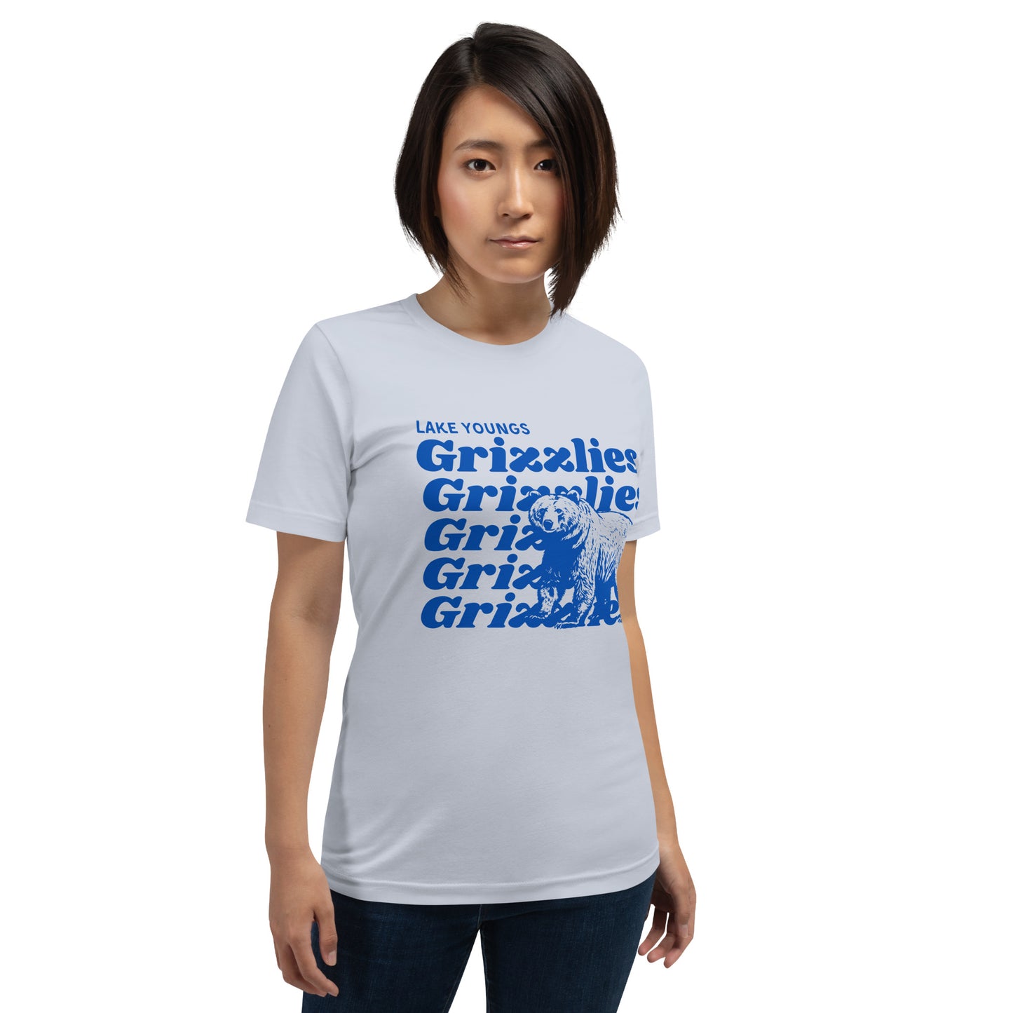 Royal Blue “Grizzlies” Adult Short Sleeve Unisex t-shirt
