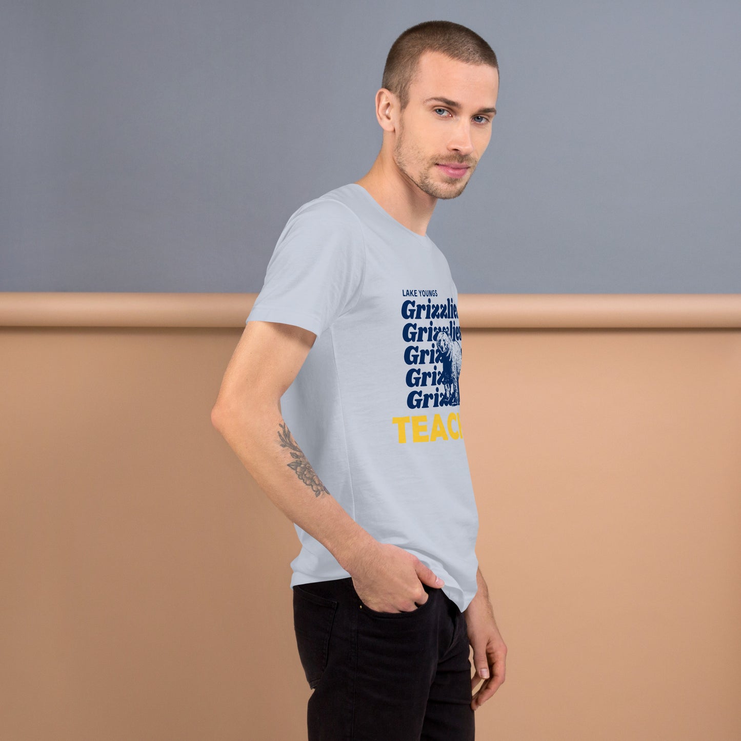 Teacher “Grizzlies” Adult Short Sleeve Unisex t-shirt