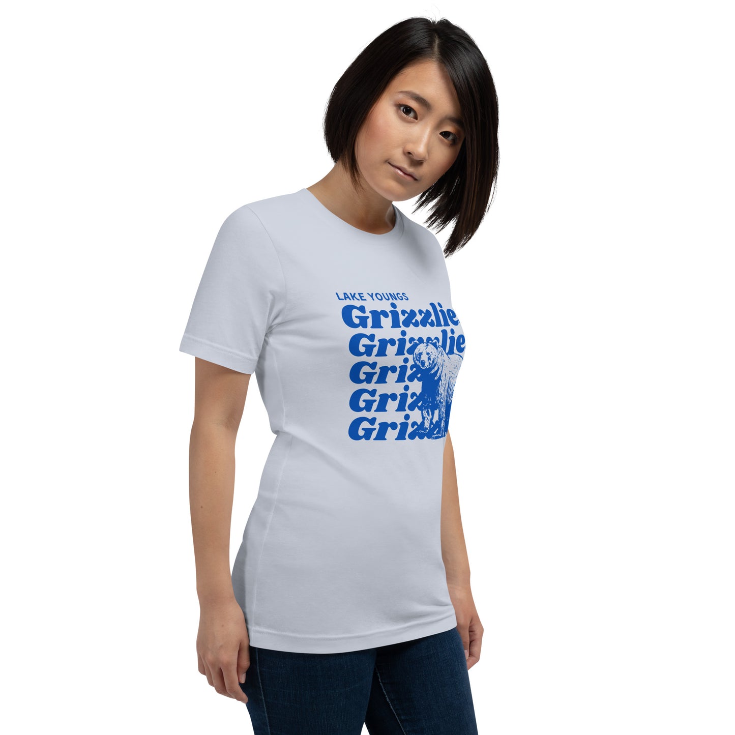 Royal Blue “Grizzlies” Adult Short Sleeve Unisex t-shirt