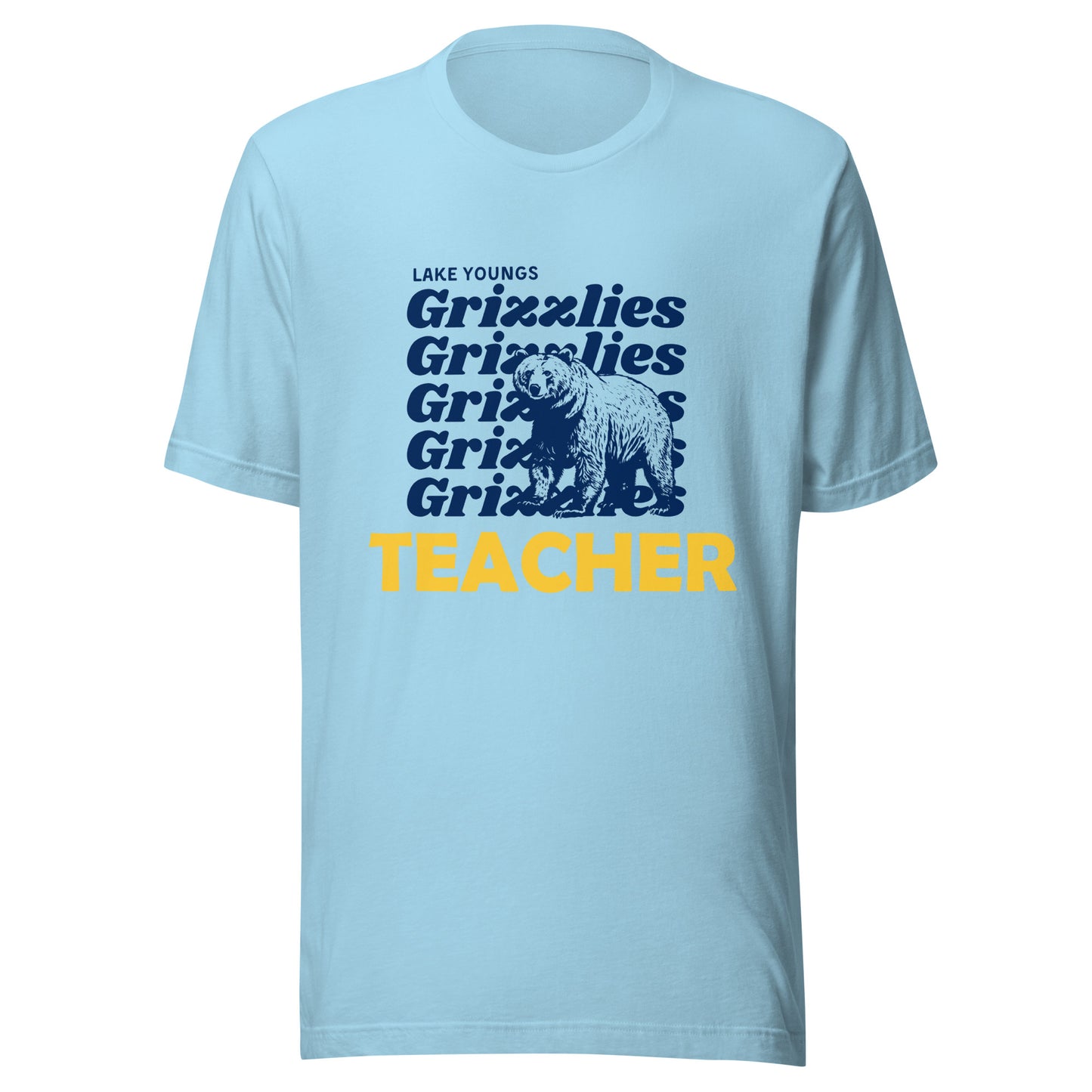 Teacher “Grizzlies” Adult Short Sleeve Unisex t-shirt