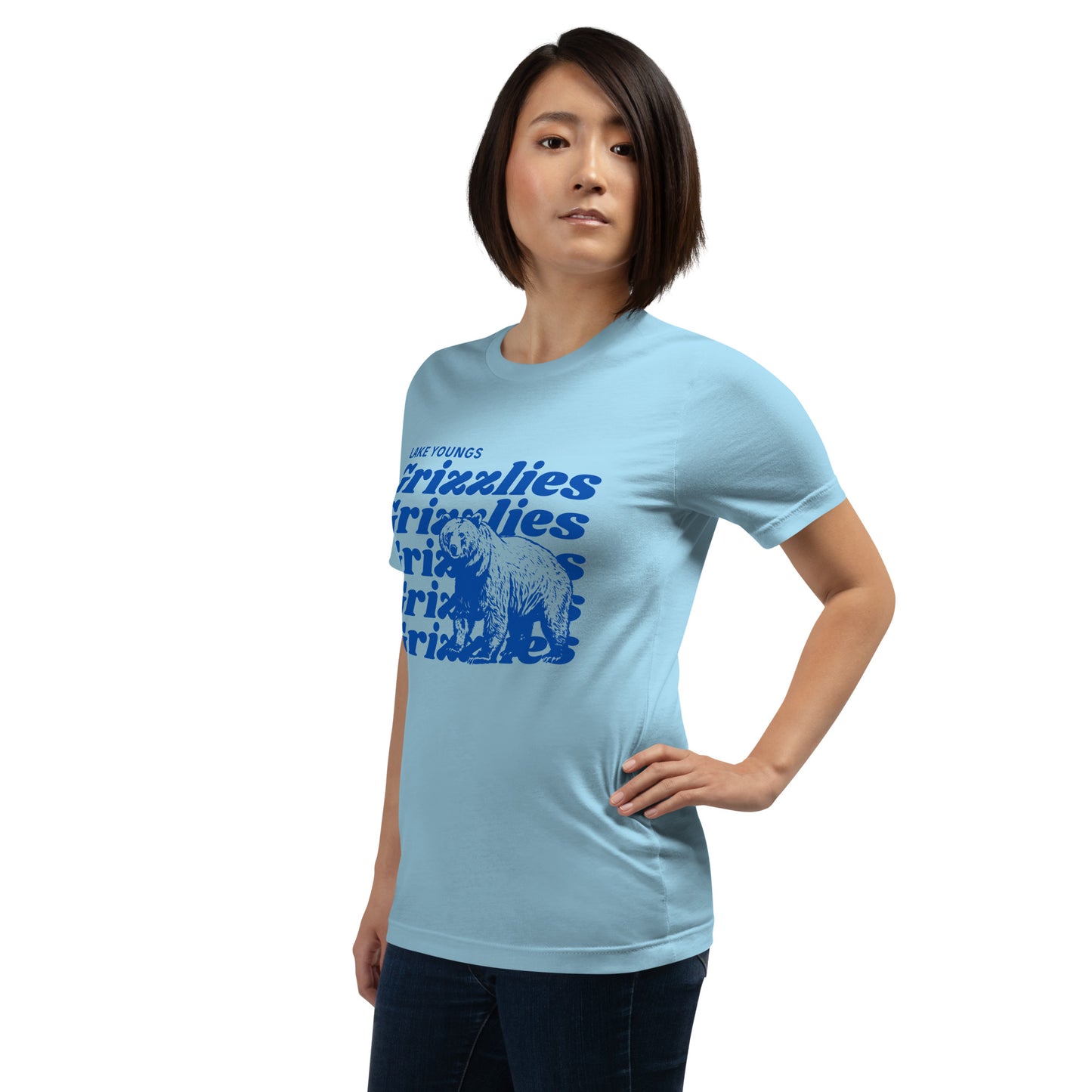 Royal Blue “Grizzlies” Adult Short Sleeve Unisex t-shirt