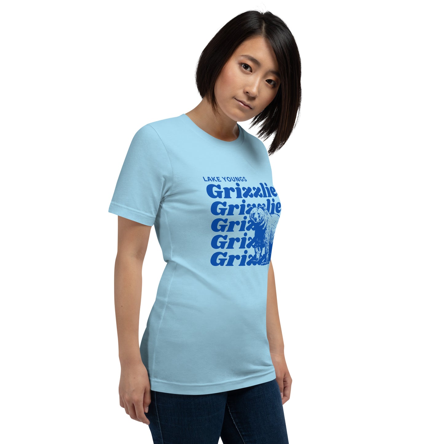 Royal Blue “Grizzlies” Adult Short Sleeve Unisex t-shirt