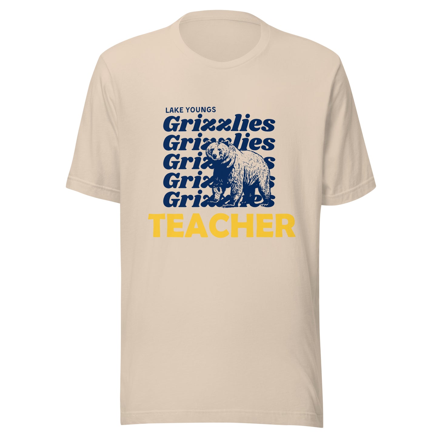 Teacher “Grizzlies” Adult Short Sleeve Unisex t-shirt