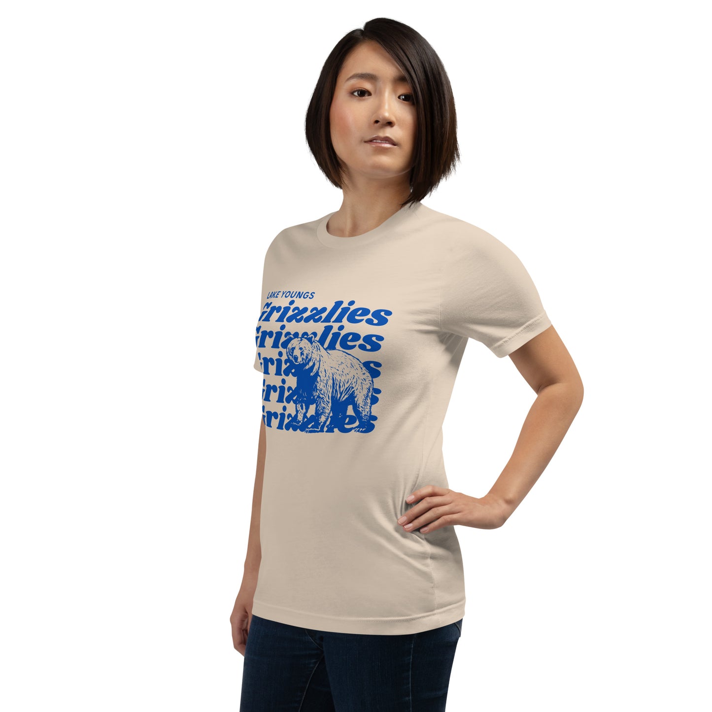 Royal Blue “Grizzlies” Adult Short Sleeve Unisex t-shirt