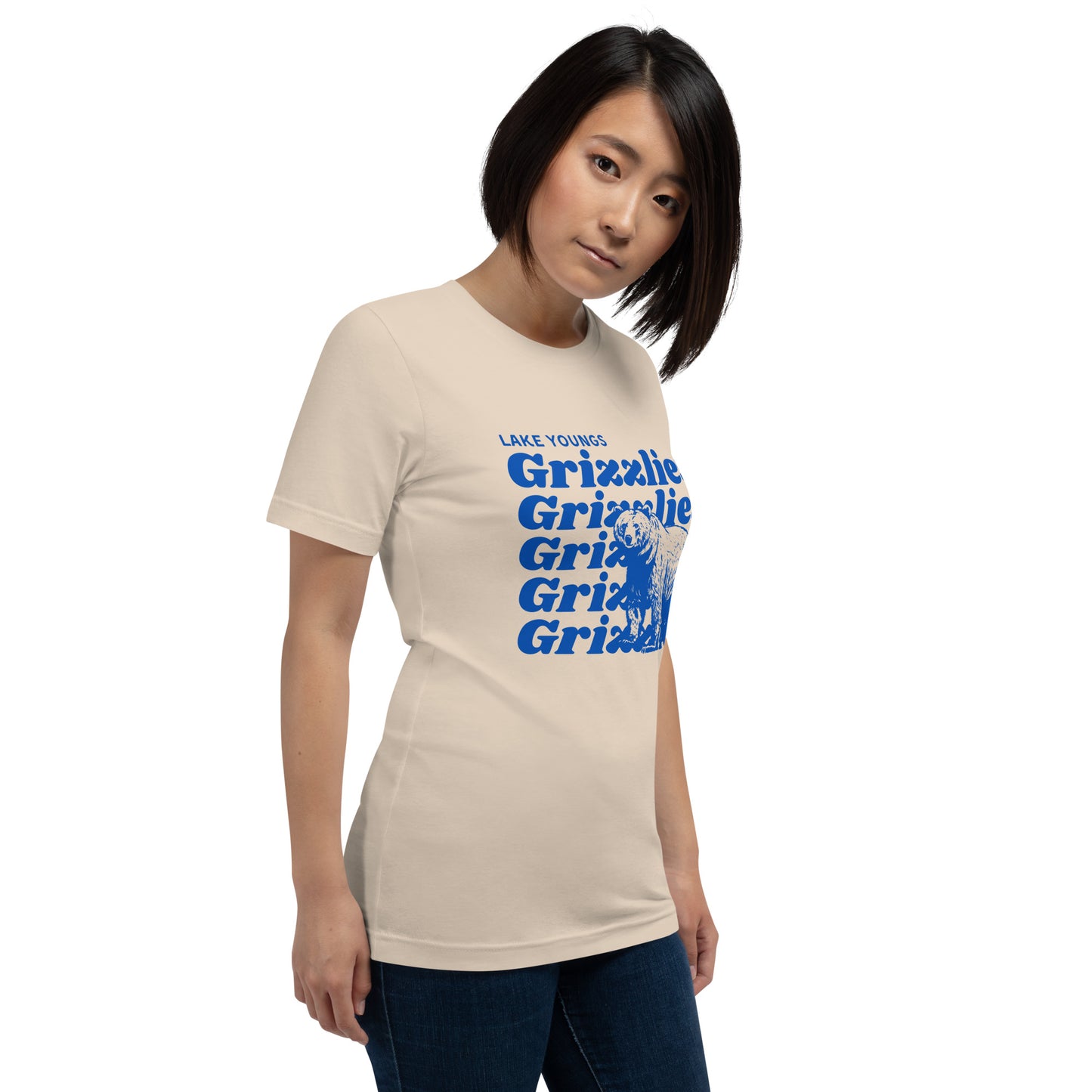 Royal Blue “Grizzlies” Adult Short Sleeve Unisex t-shirt