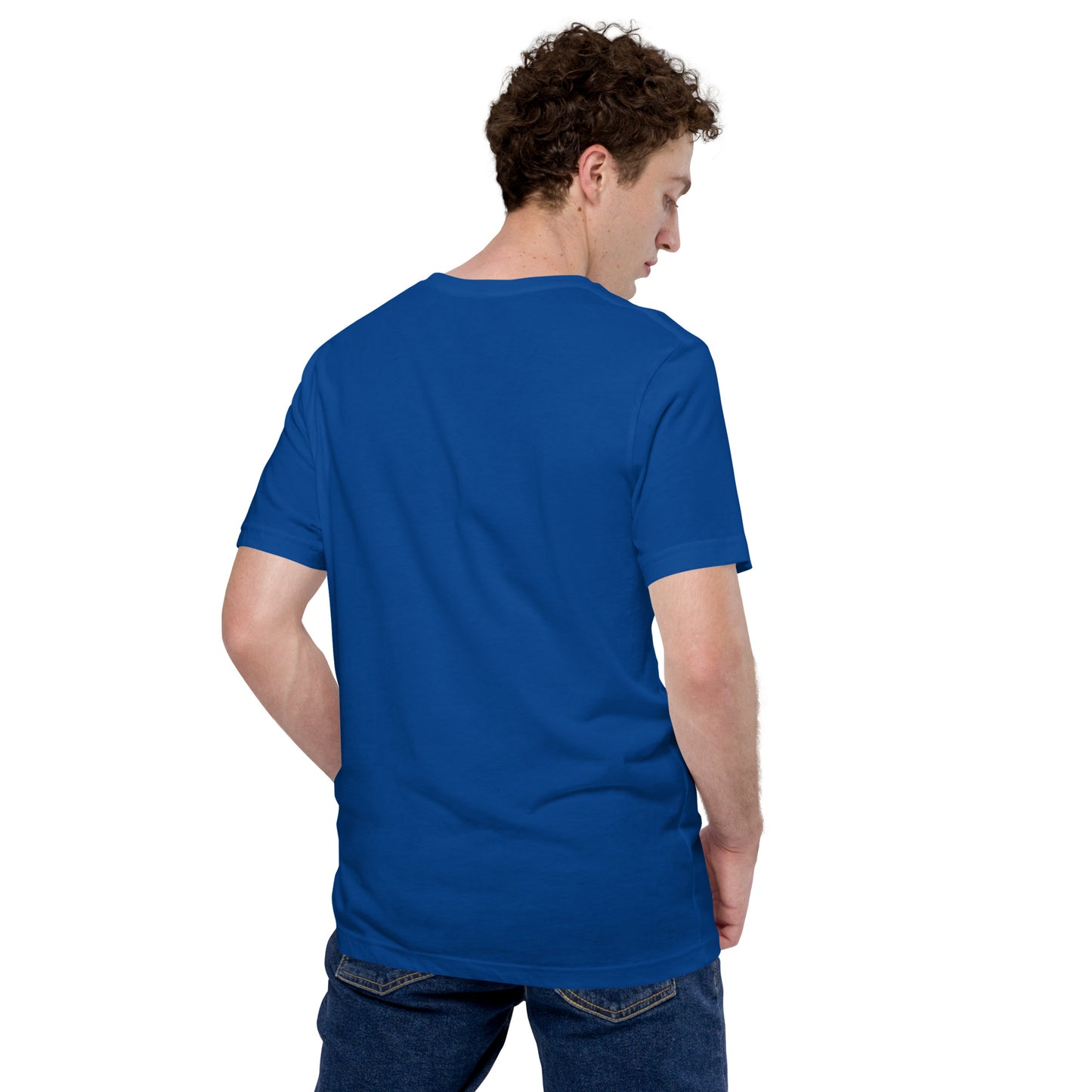 White “Retro Lake Youngs” Adult Short Sleeve Unisex T-Shirt
