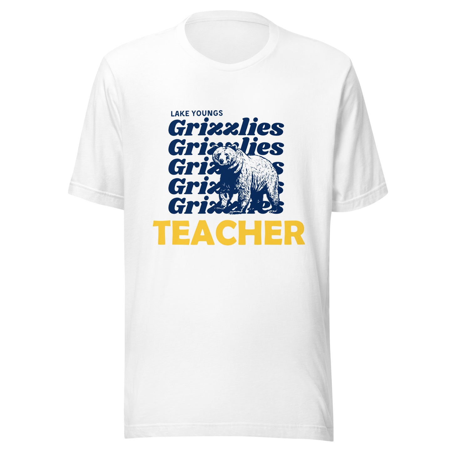 Teacher “Grizzlies” Adult Short Sleeve Unisex t-shirt