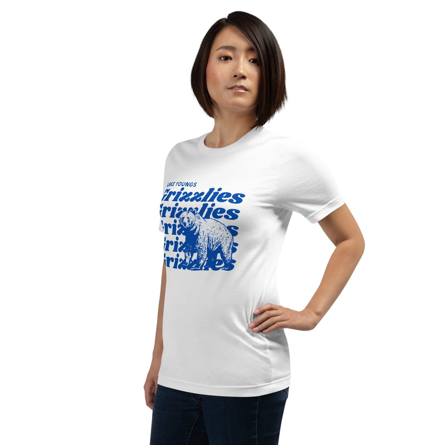 Royal Blue “Grizzlies” Adult Short Sleeve Unisex t-shirt