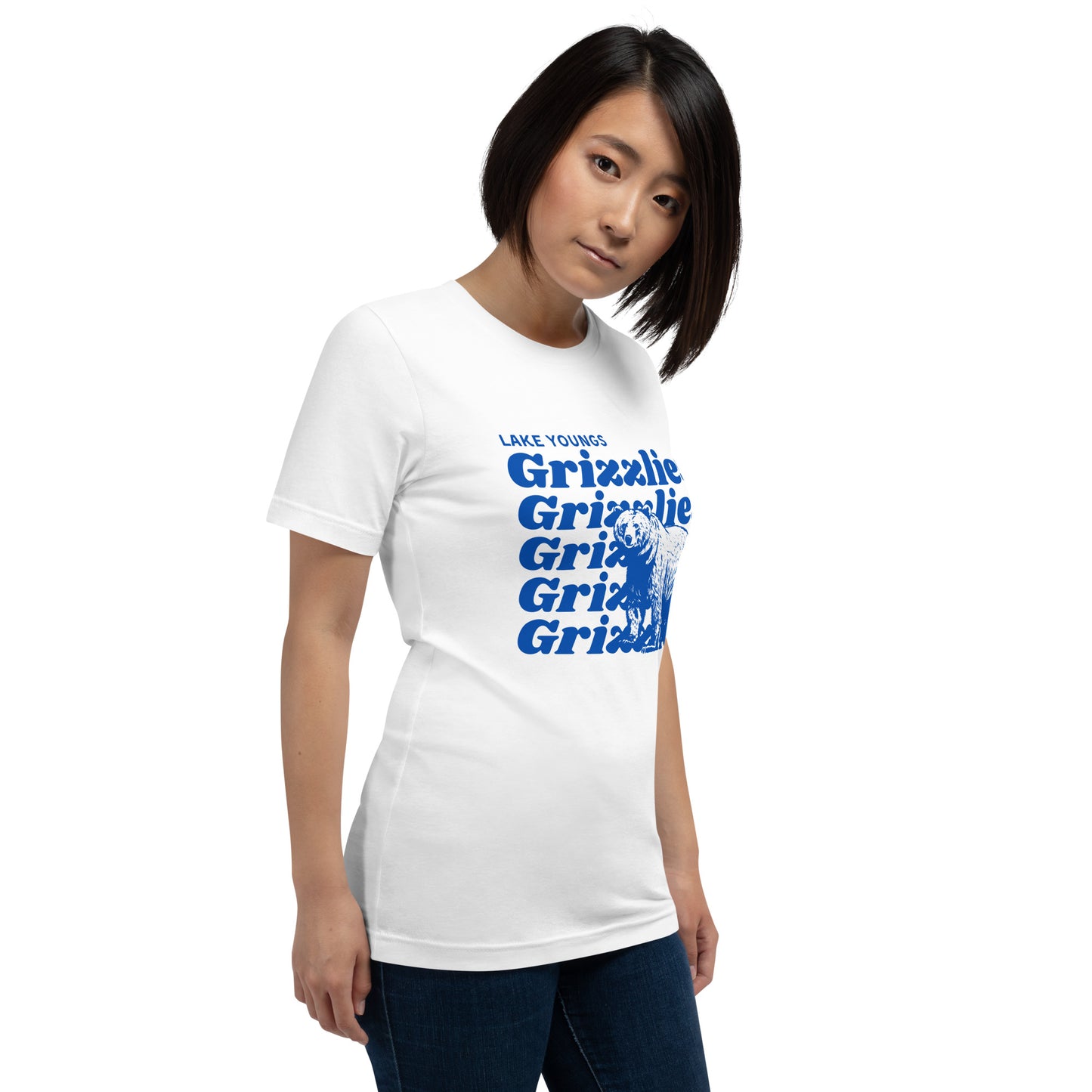 Royal Blue “Grizzlies” Adult Short Sleeve Unisex t-shirt