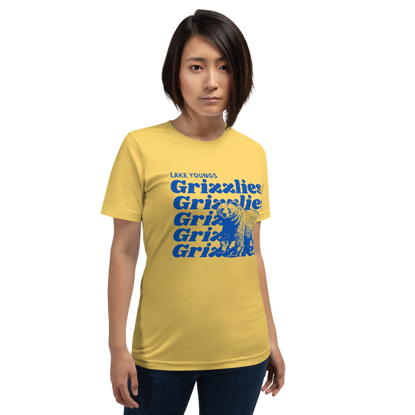 Royal Blue “Grizzlies” Adult Short Sleeve Unisex t-shirt