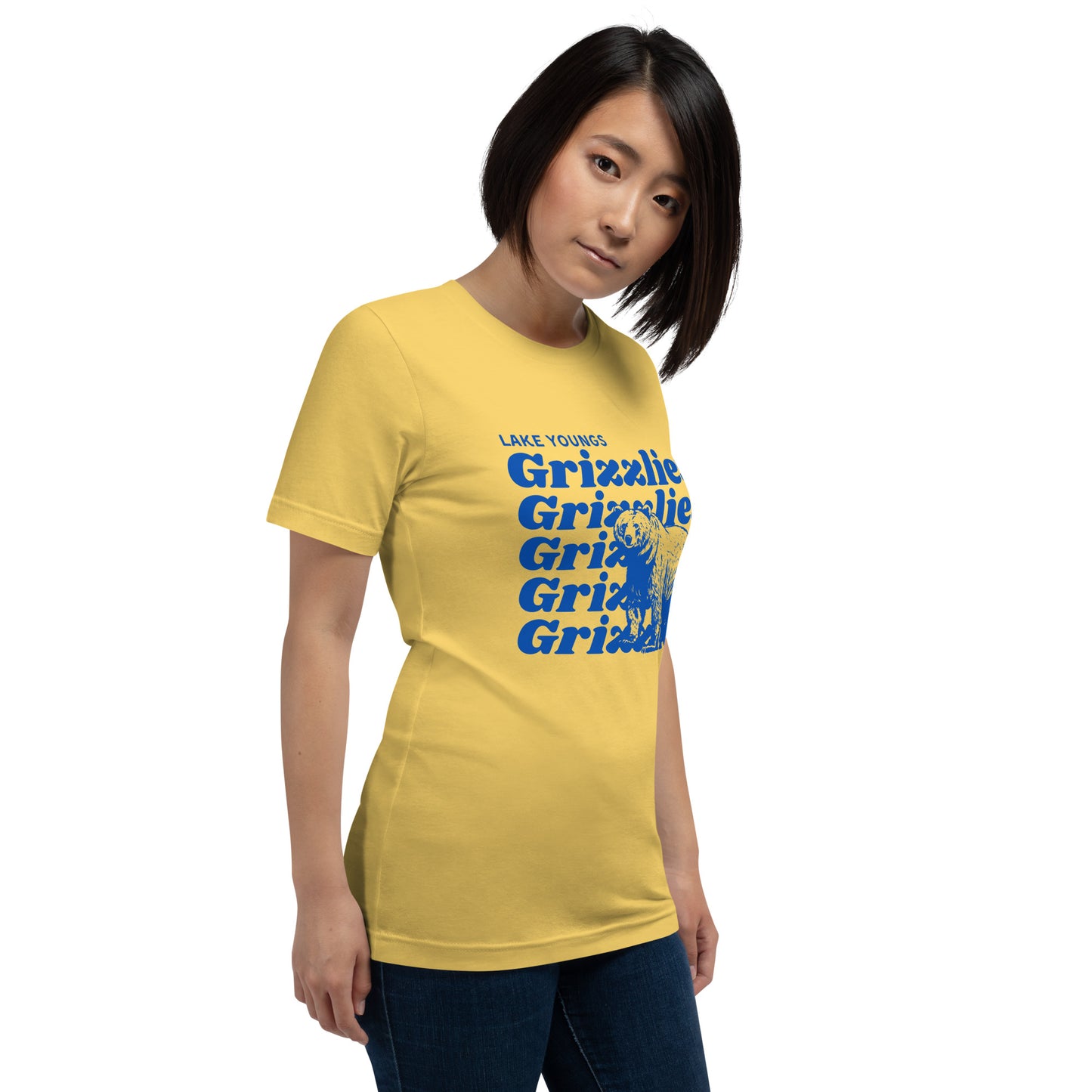Royal Blue “Grizzlies” Adult Short Sleeve Unisex t-shirt