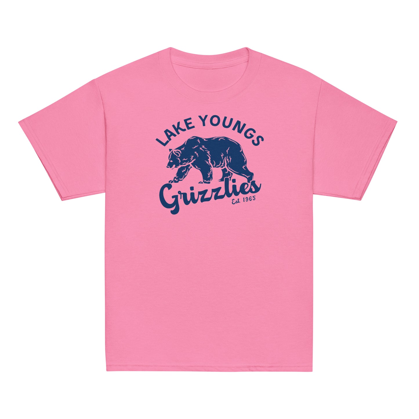 Navy Blue "Retro Lake Youngs" Youth classic tee