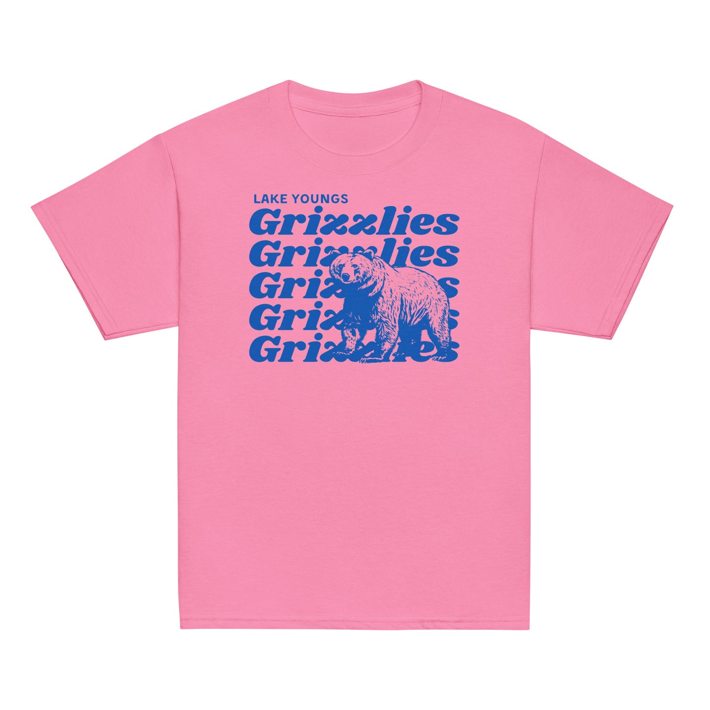 Royal Blue “Grizzlies” Youth classic tee