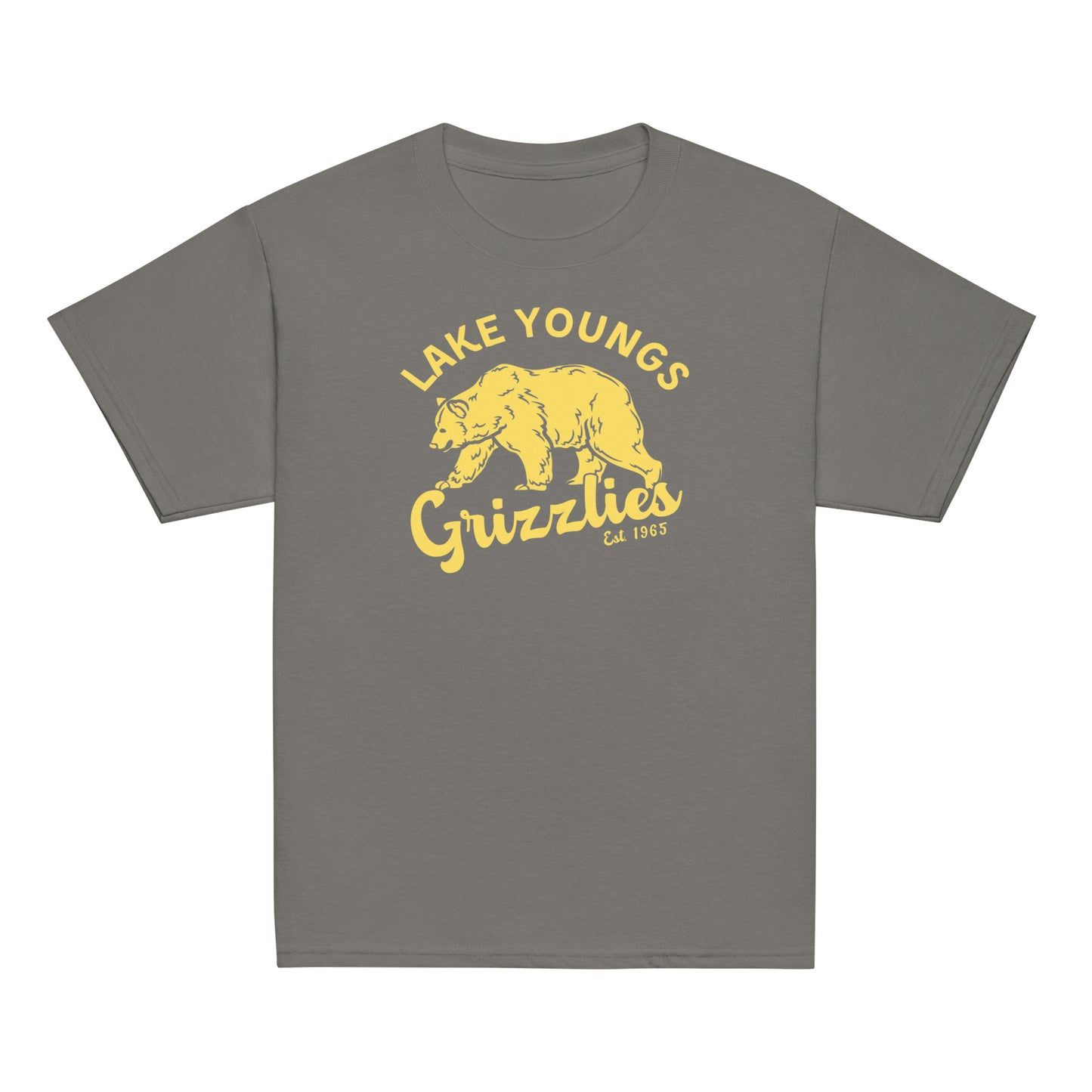 Yellow “Retro Lake Youngs” Youth classic tee