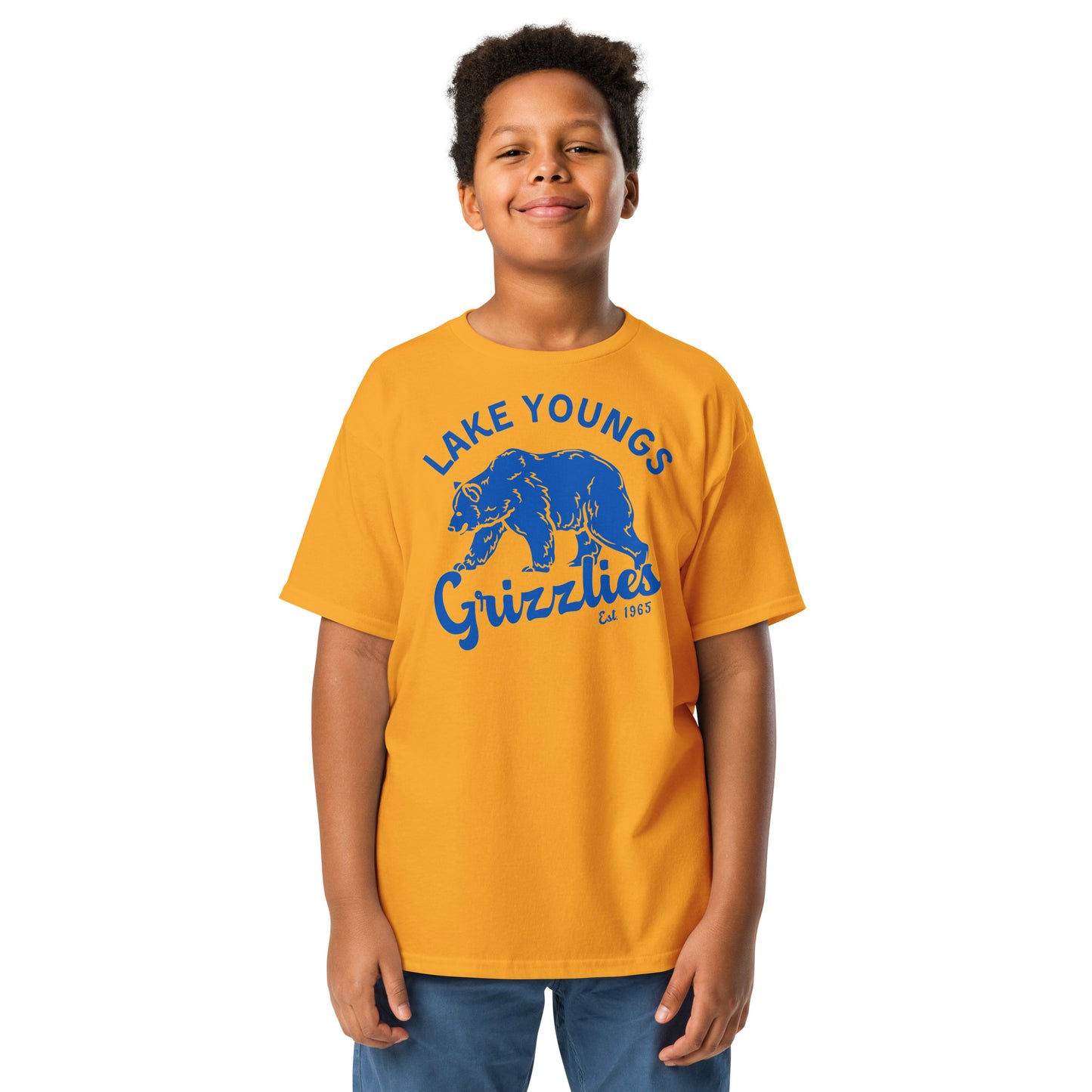 Royal Blue “Retro Lake Youngs” Youth classic tee