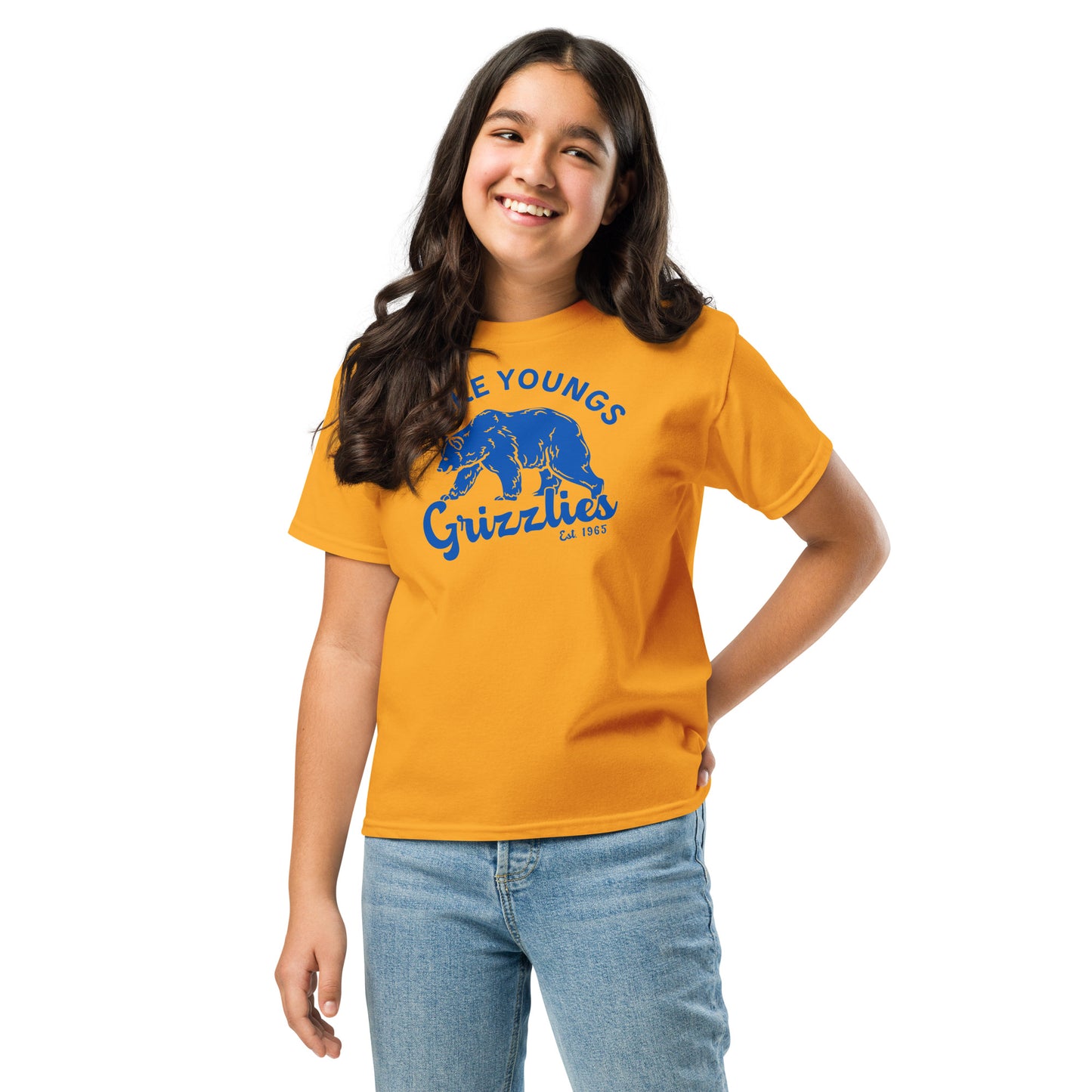 Royal Blue “Retro Lake Youngs” Youth classic tee