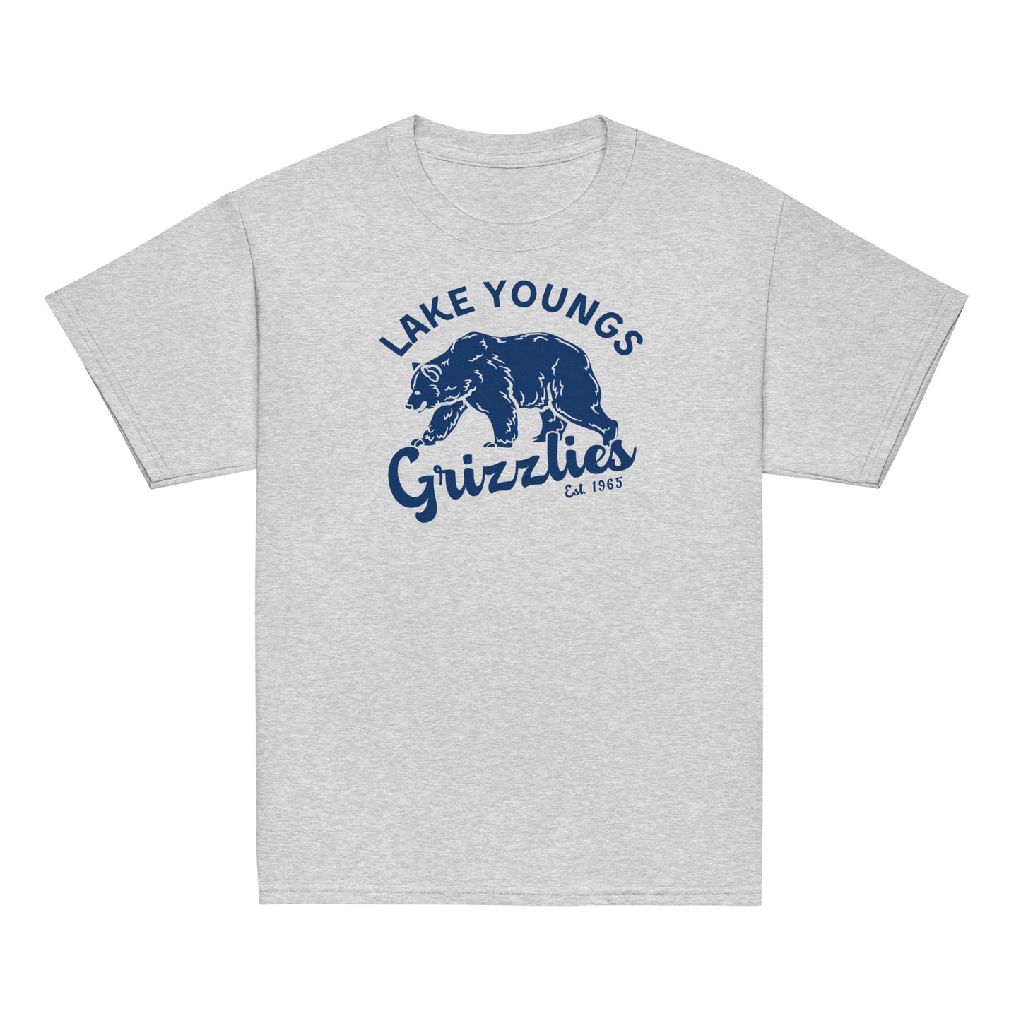 Navy Blue "Retro Lake Youngs" Youth classic tee