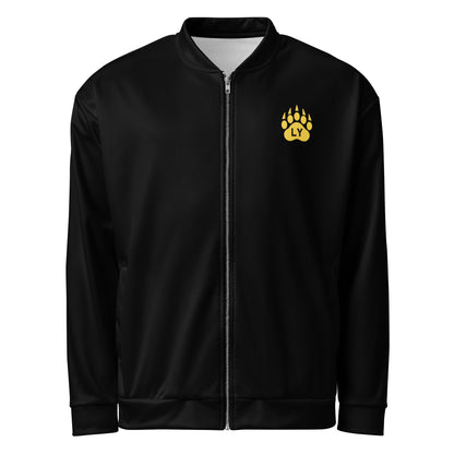 Grizzly Shades Black Unisex Adult Bomber Jacket