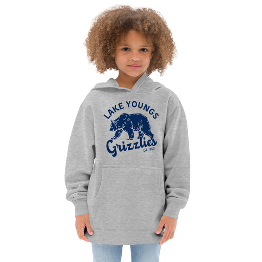 Navy Blue “Retro Lake Youngs” Youth Hoodie