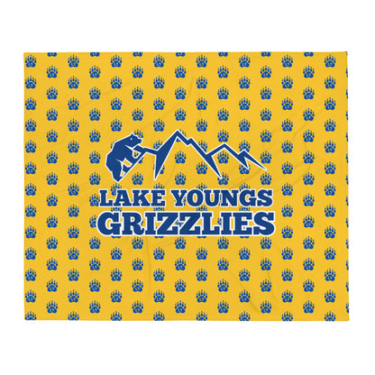 Grizzly Mountain Throw Blanket